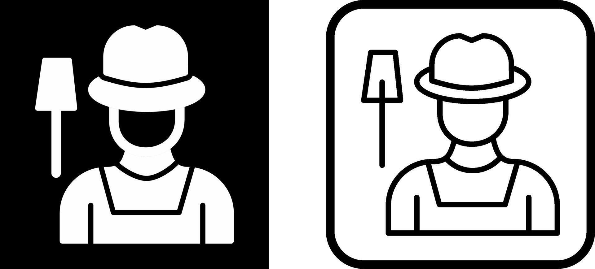 Farmer Vector Icon