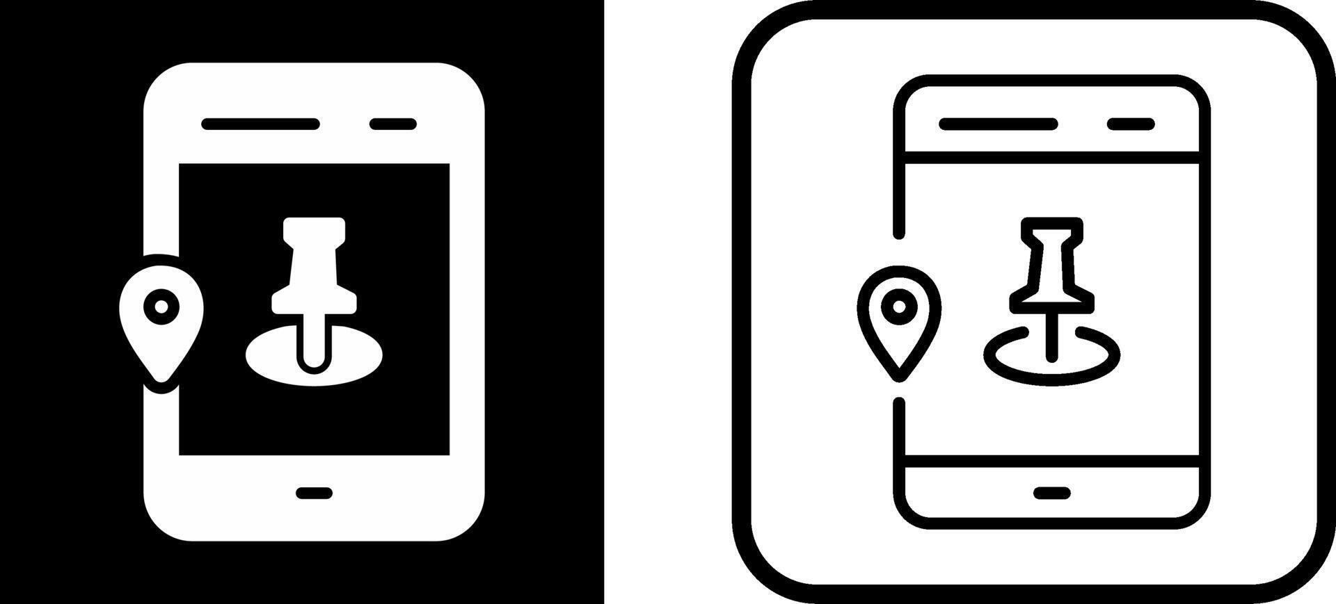 Pin Location Vector Icon