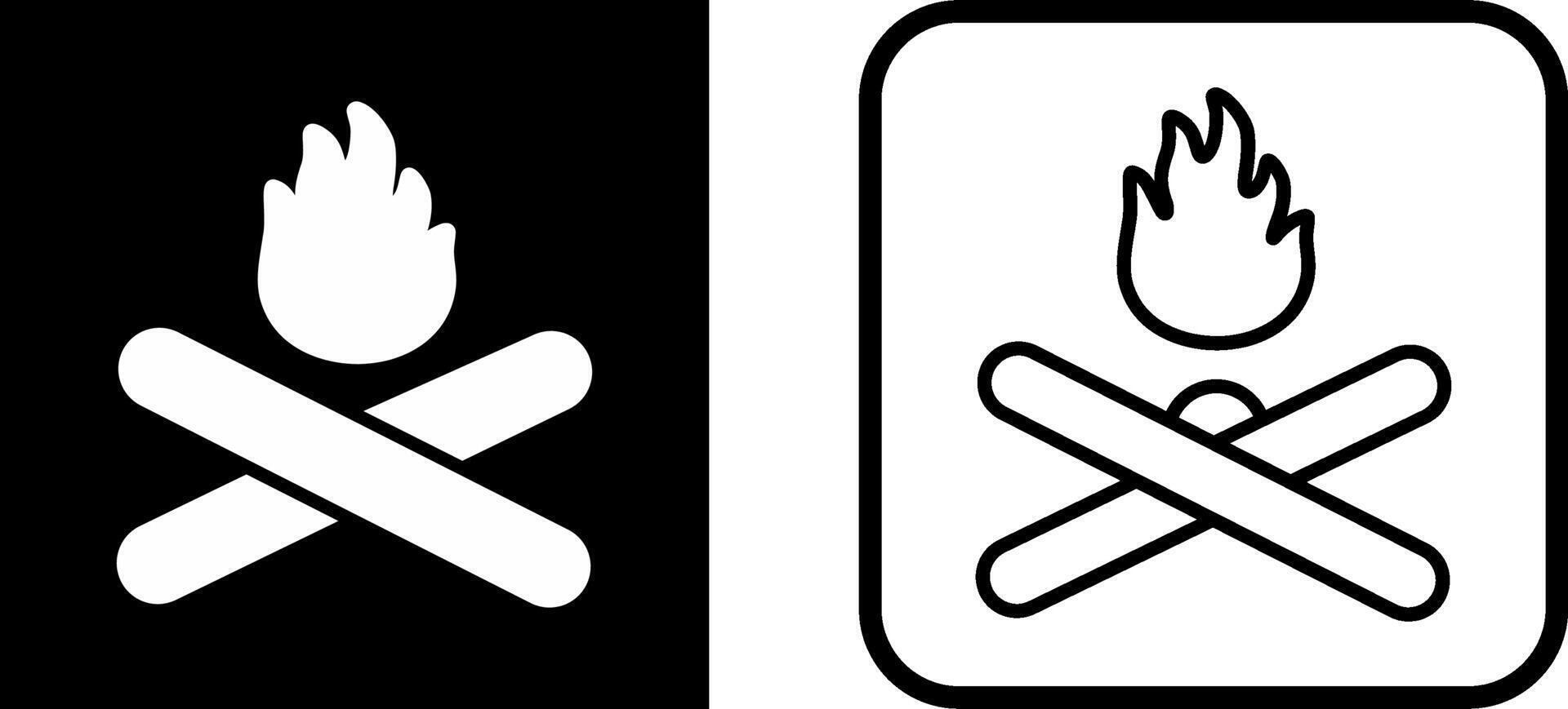 Bonfire Vector Icon