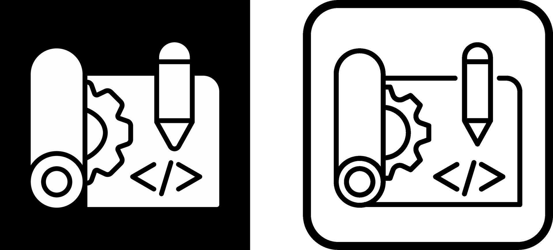 Blueprints Vector Icon