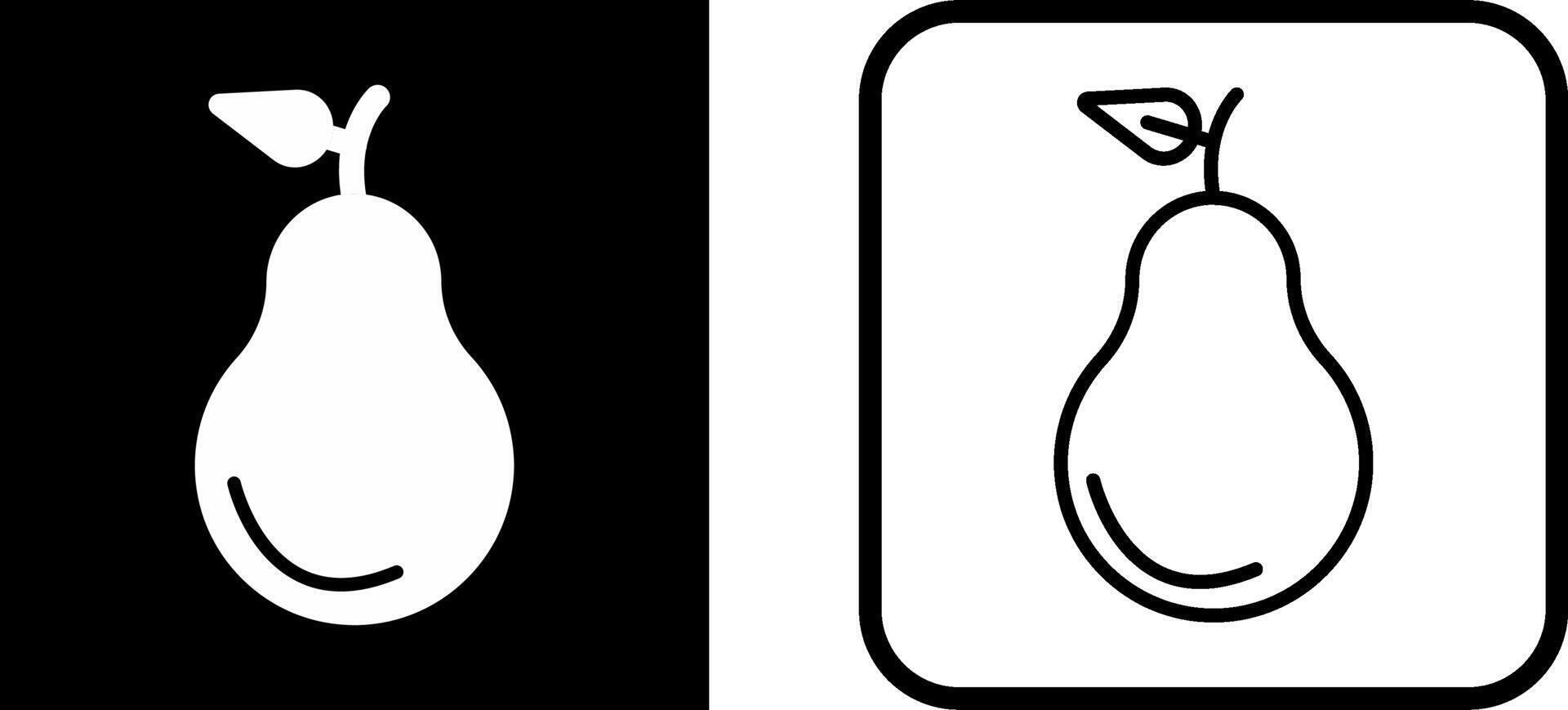 Pear Vector Icon