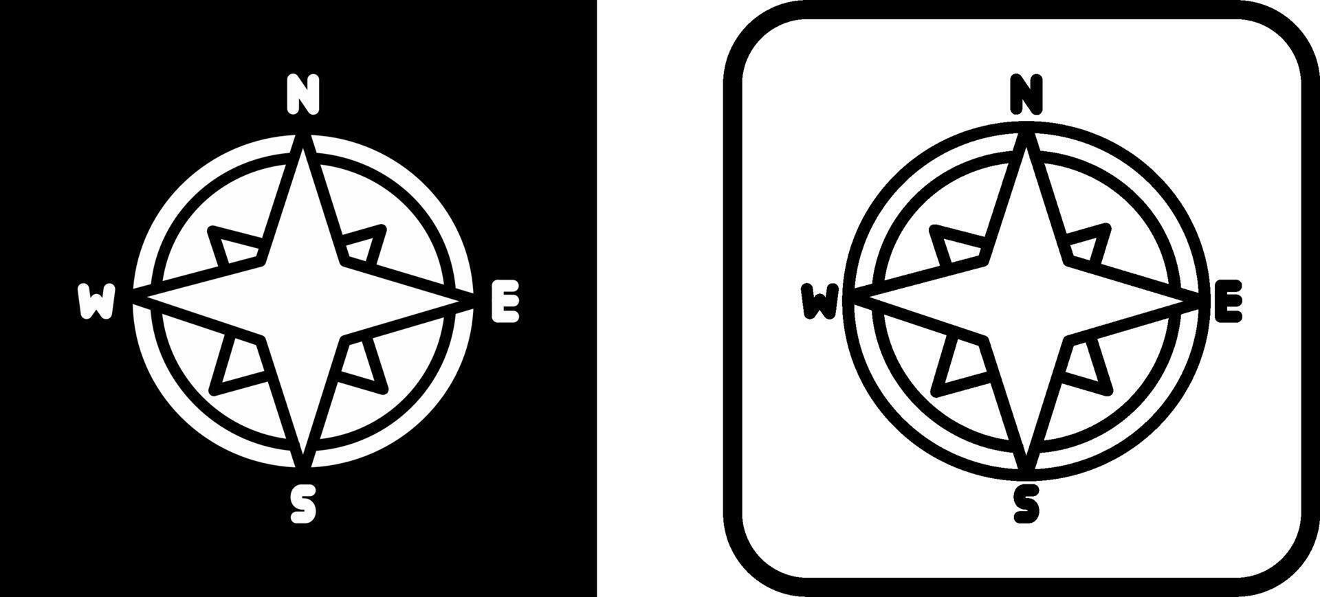Compass Vector Icon