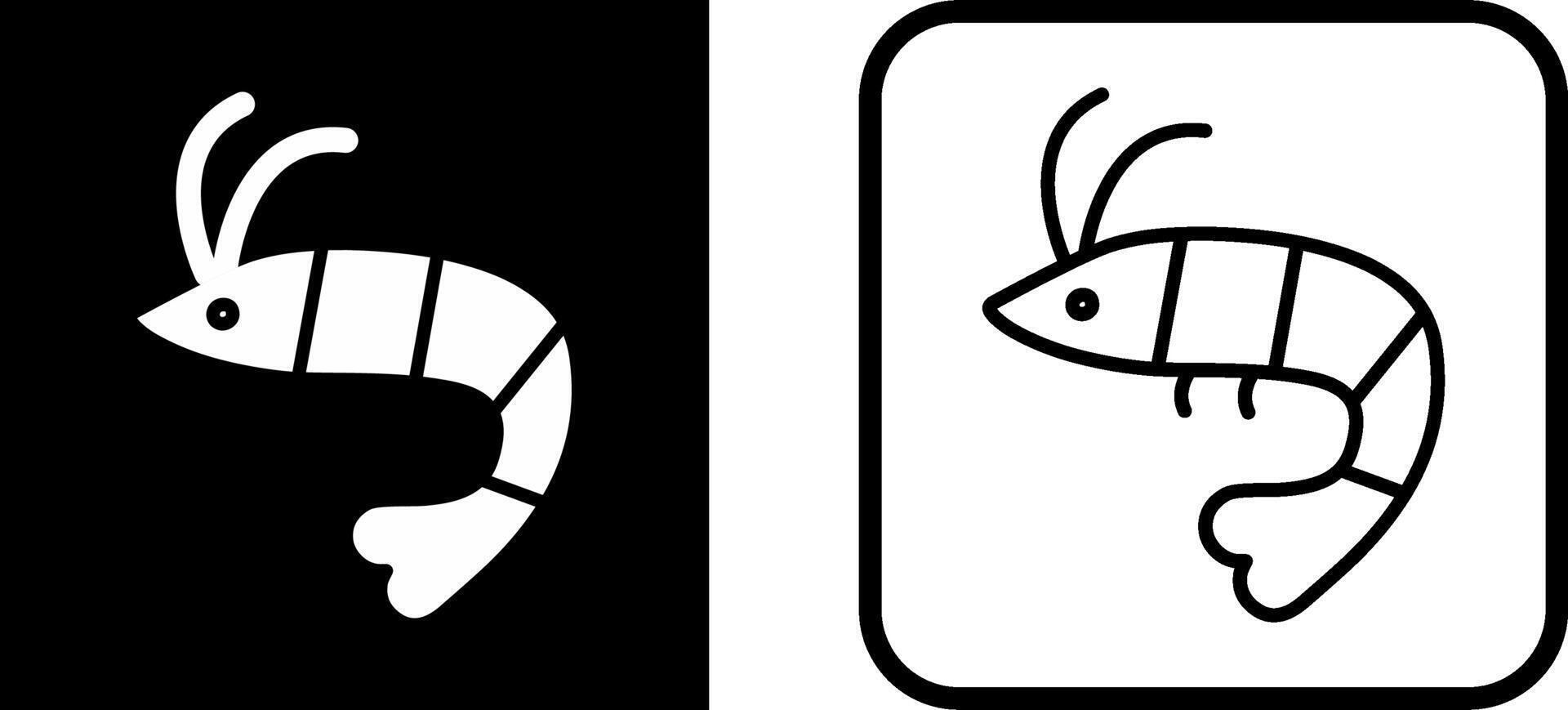Shrimp Vector Icon