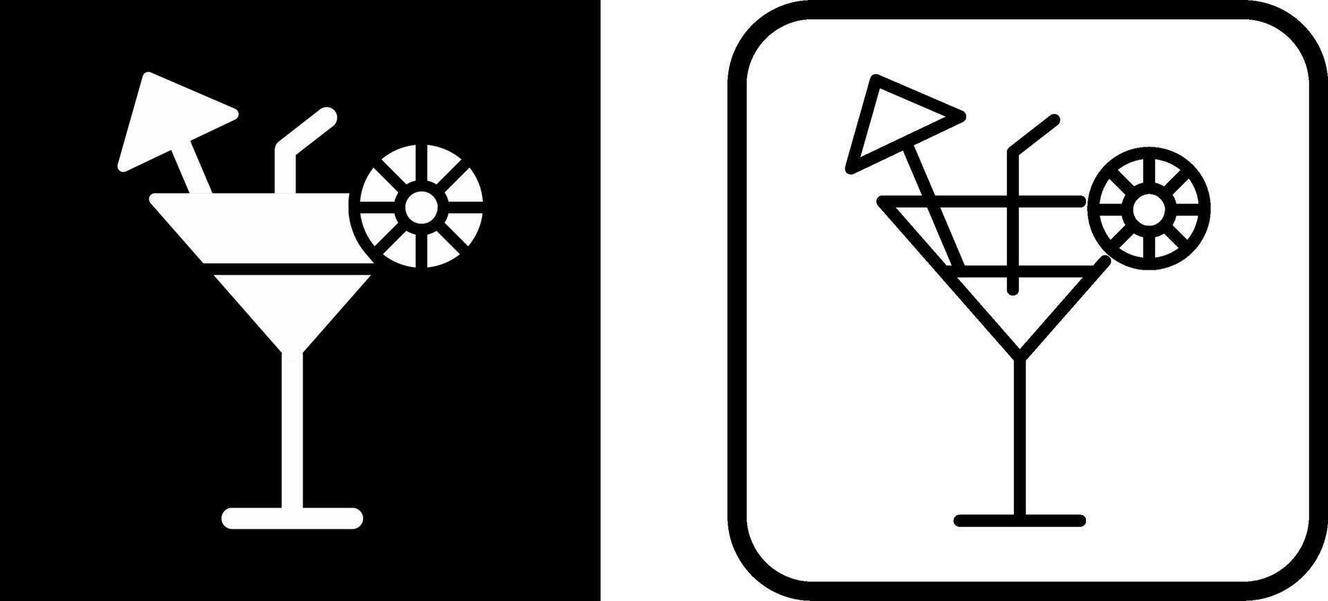 Cocktail Vector Icon