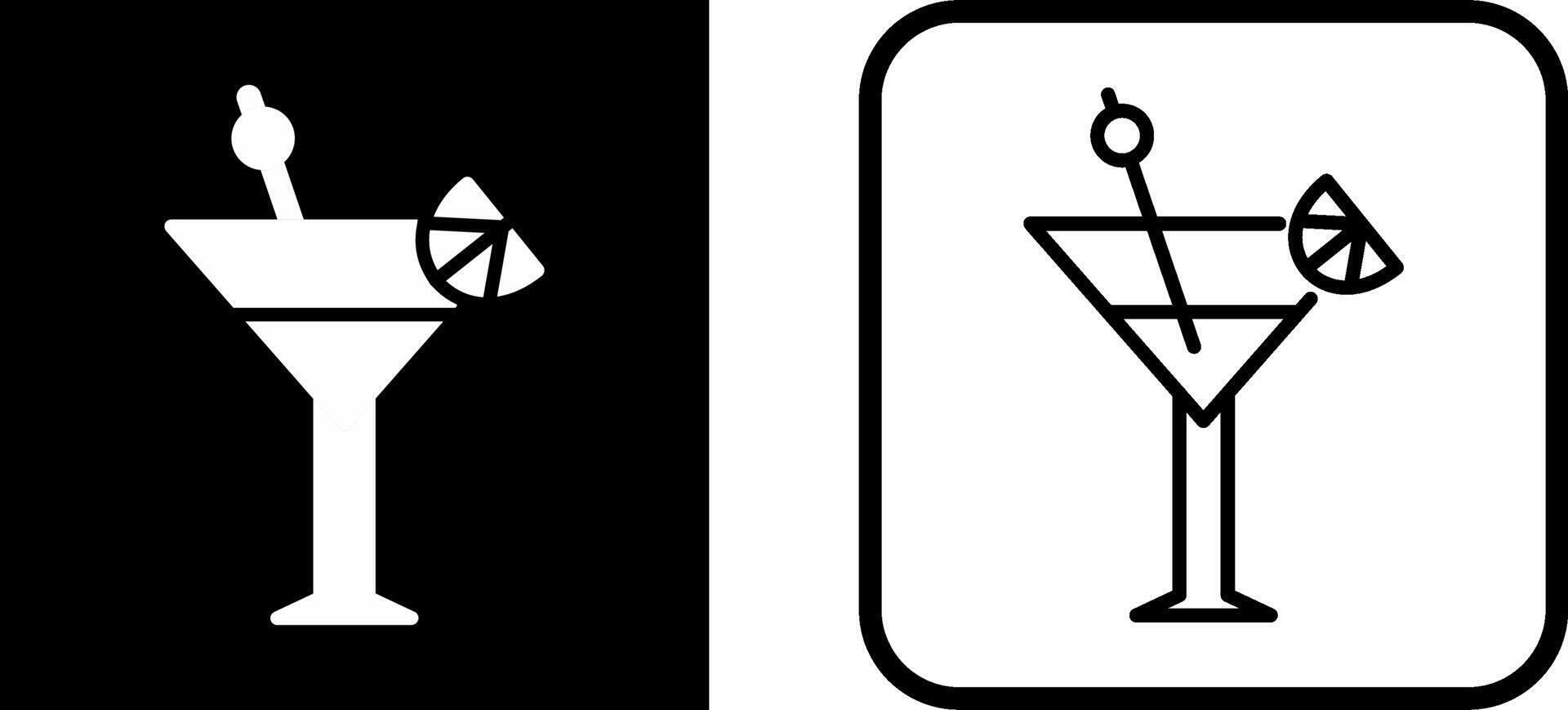 Martini Vector Icon