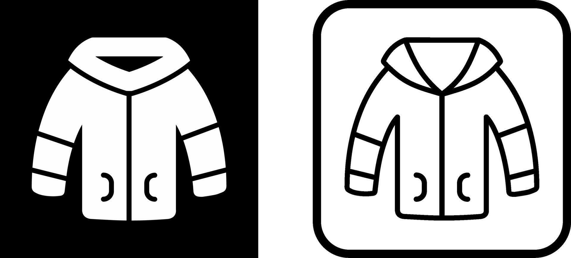 Winter Jacket Vector Icon