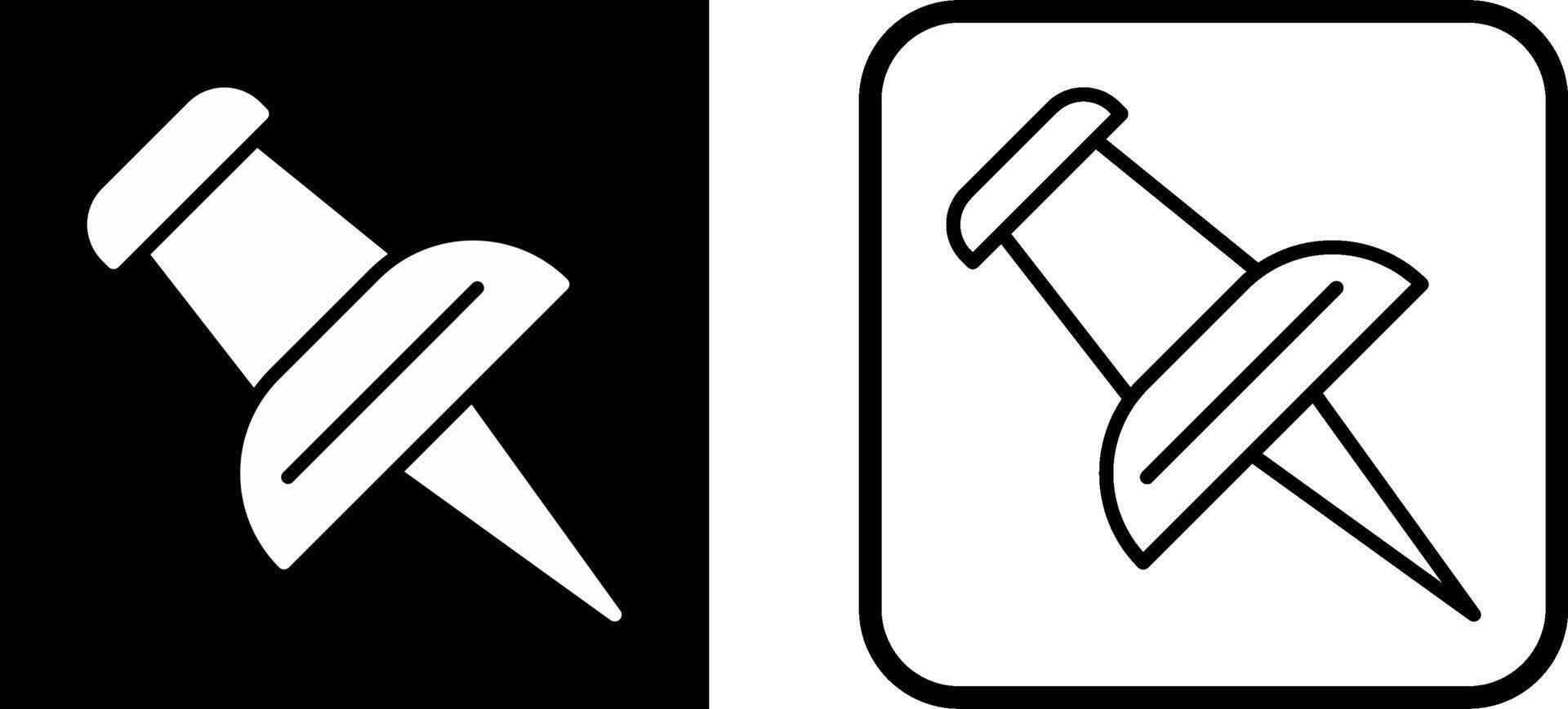 Pin Vector Icon