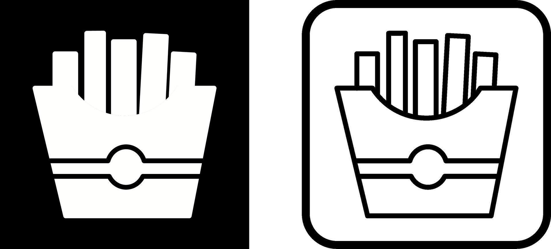 French Fries Vector Icon