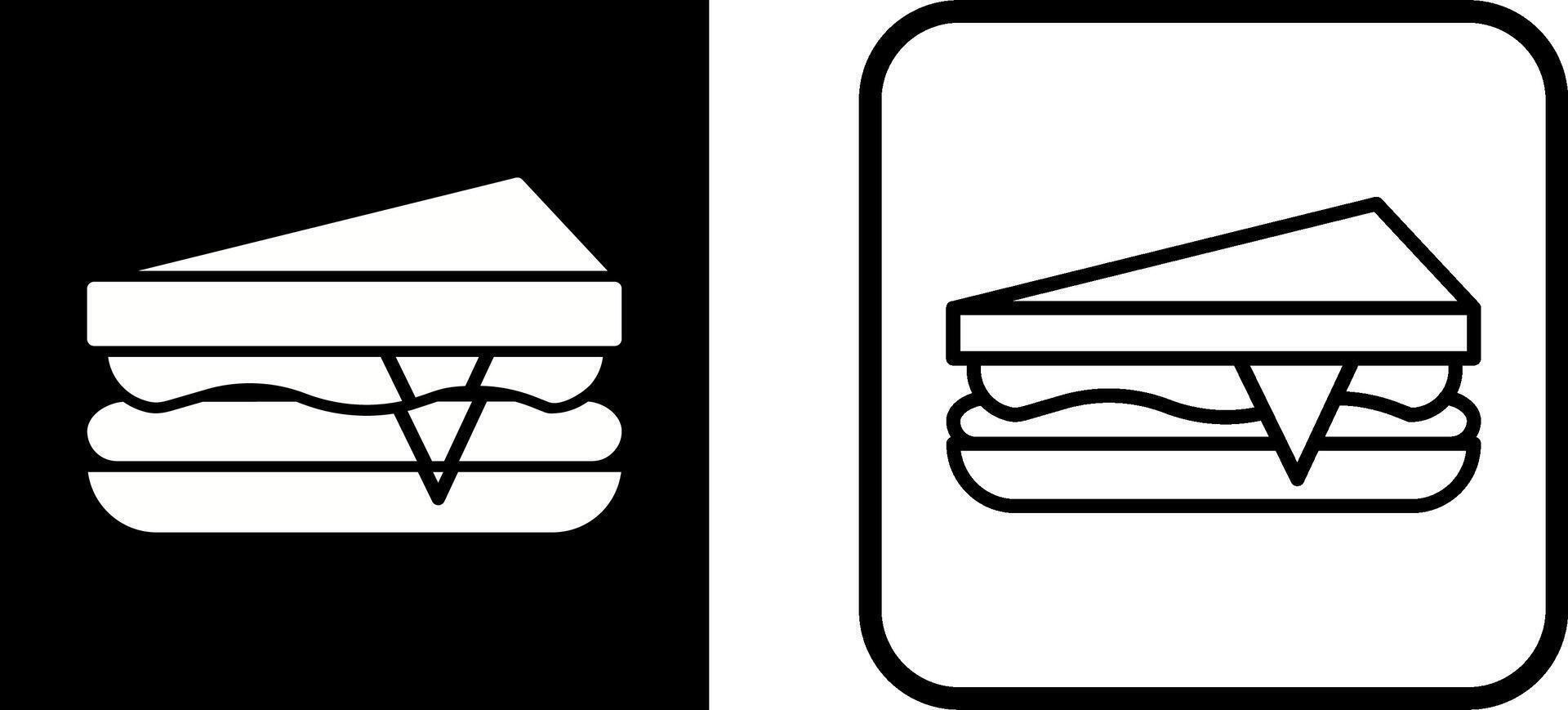 Sandwich Vector Icon