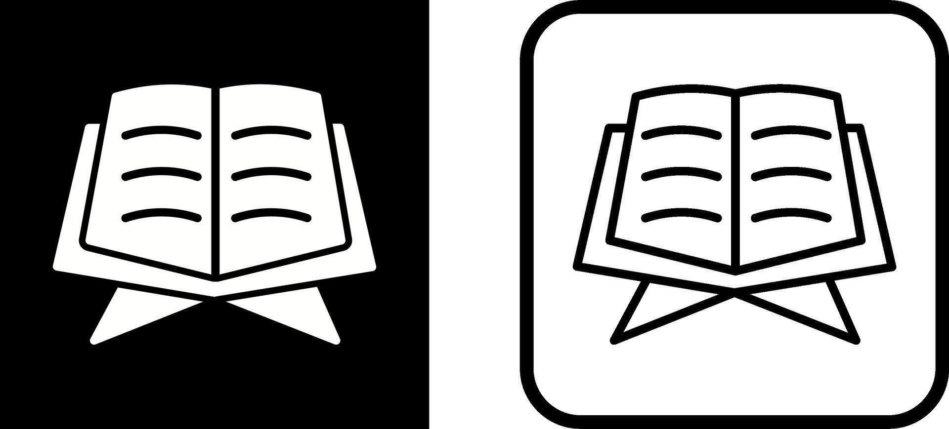 Holy Book Vector Icon