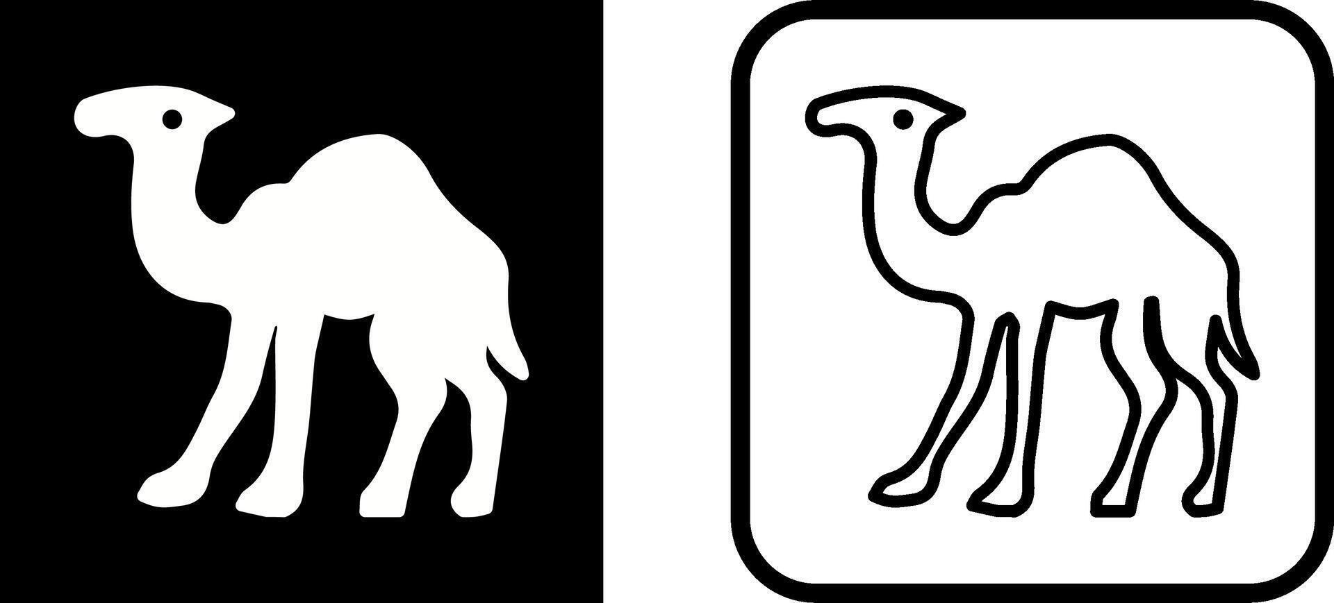 Camel Vector Icon