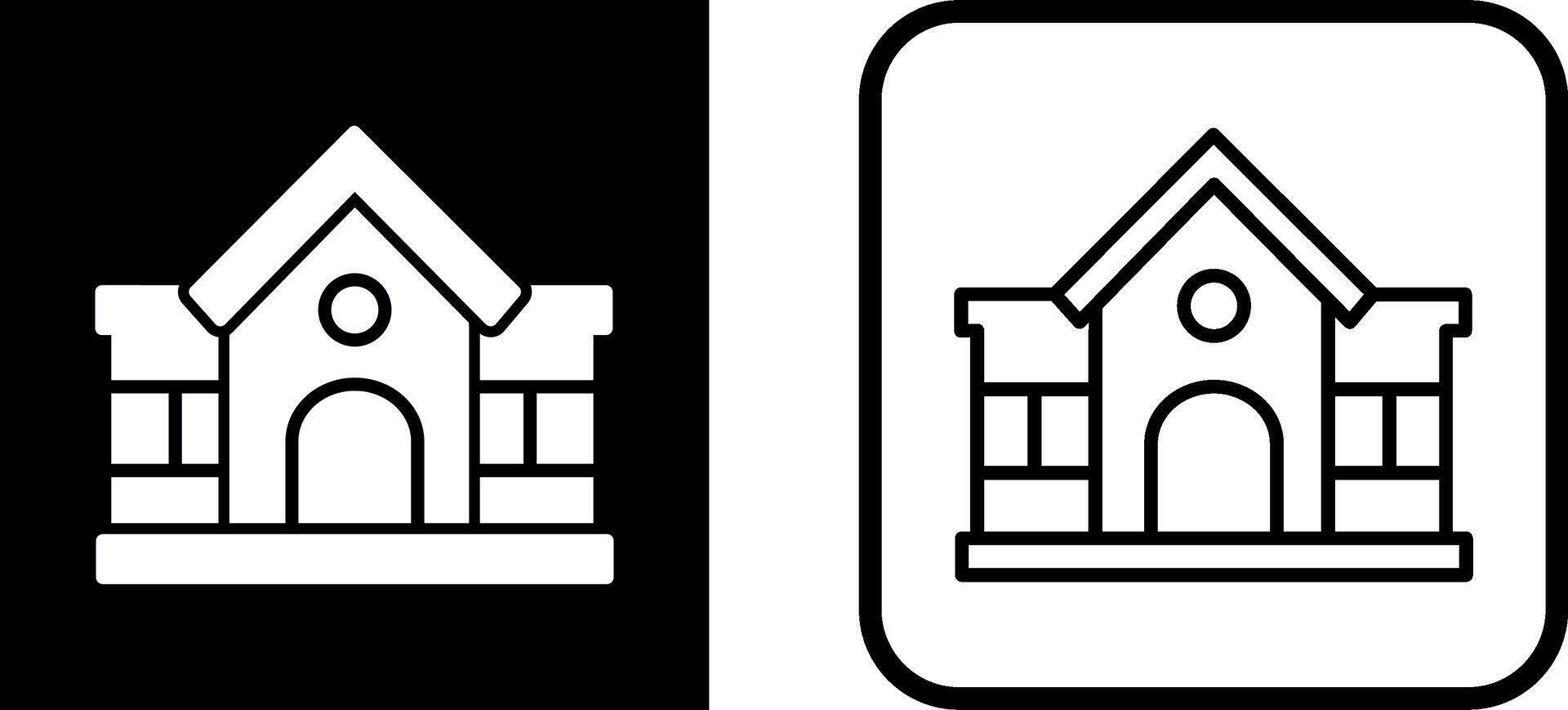 Mansion Vector Icon