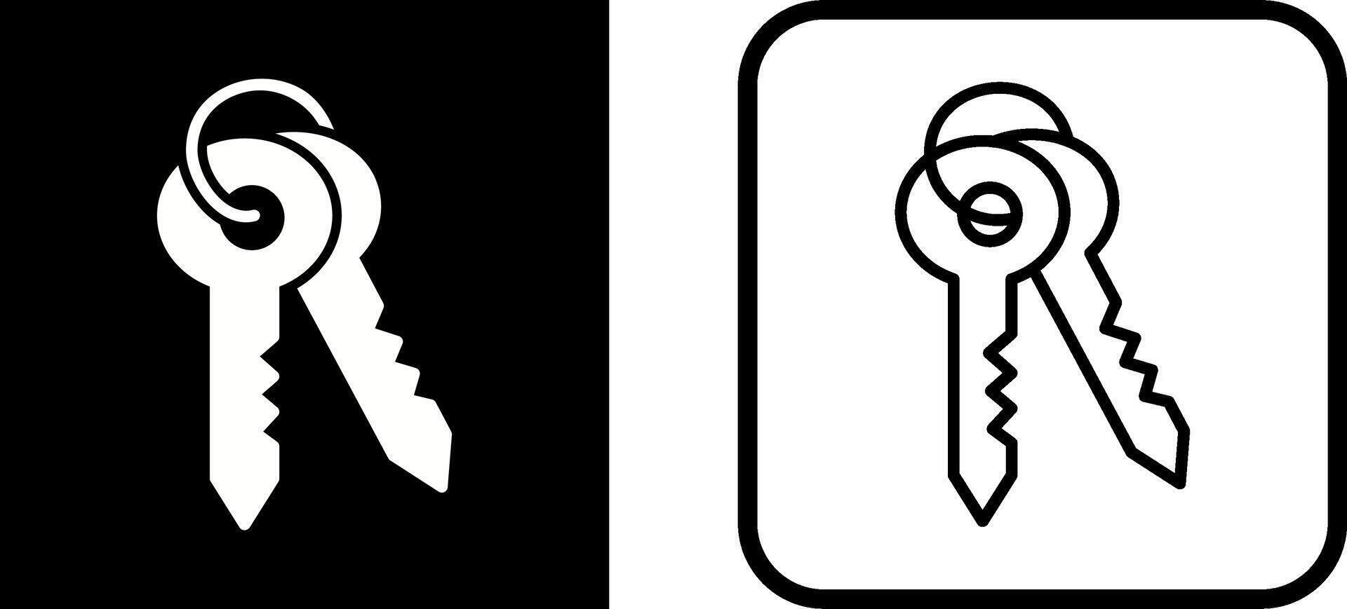 House Key Vector Icon