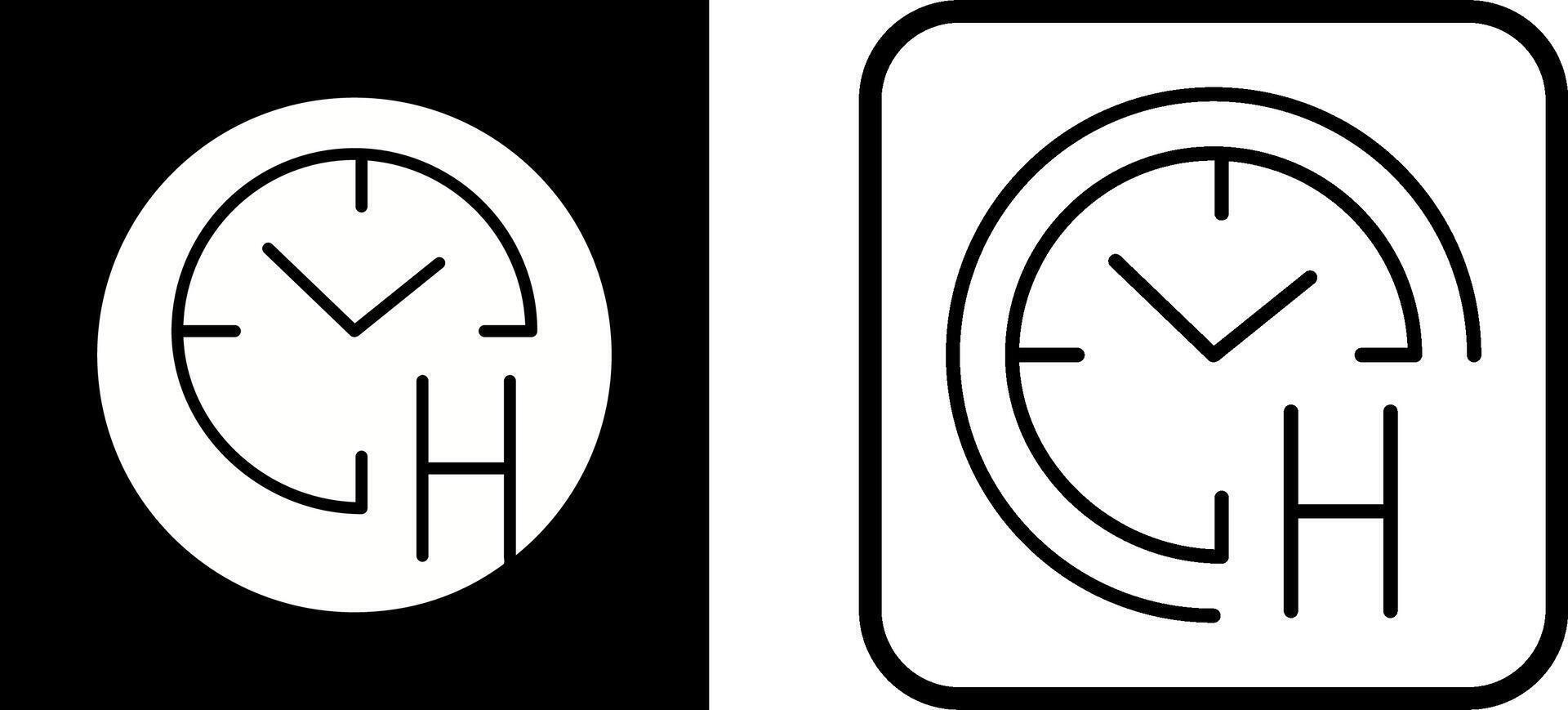 icono de vector de hora feliz