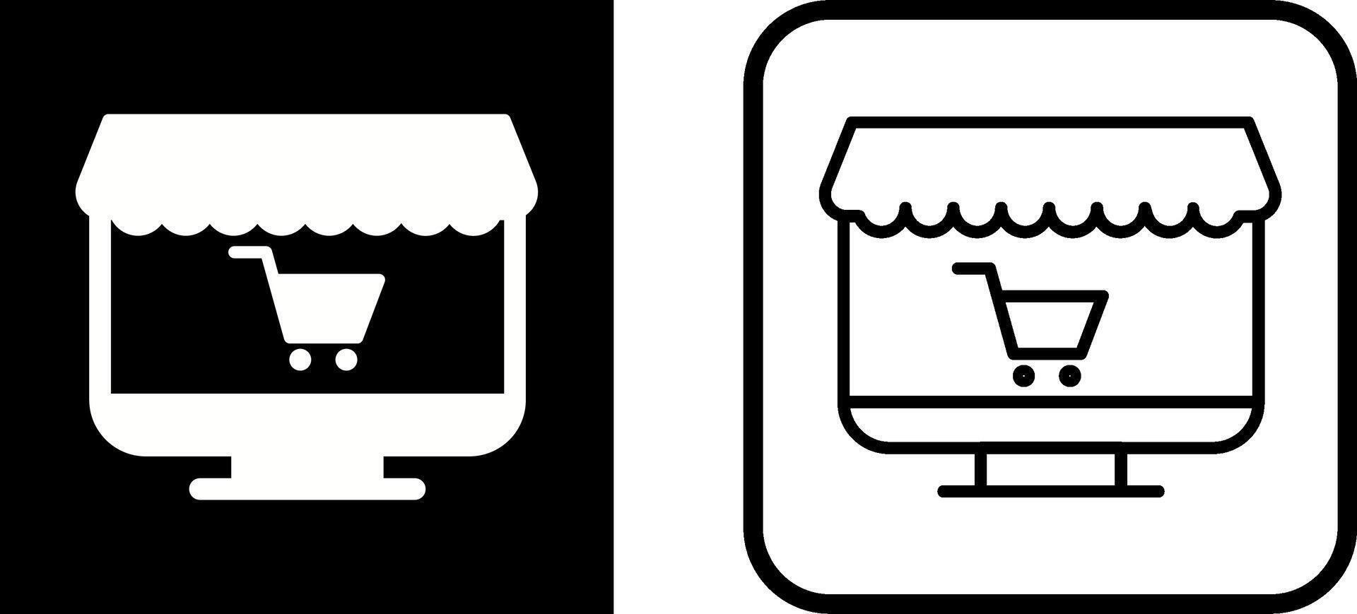 Online Store Vector Icon