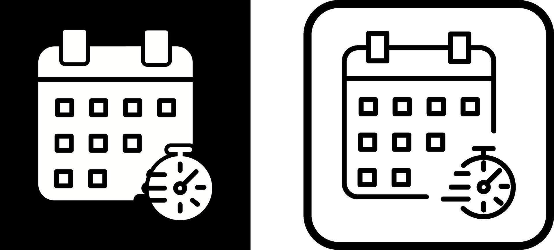 Timetable Vector Icon