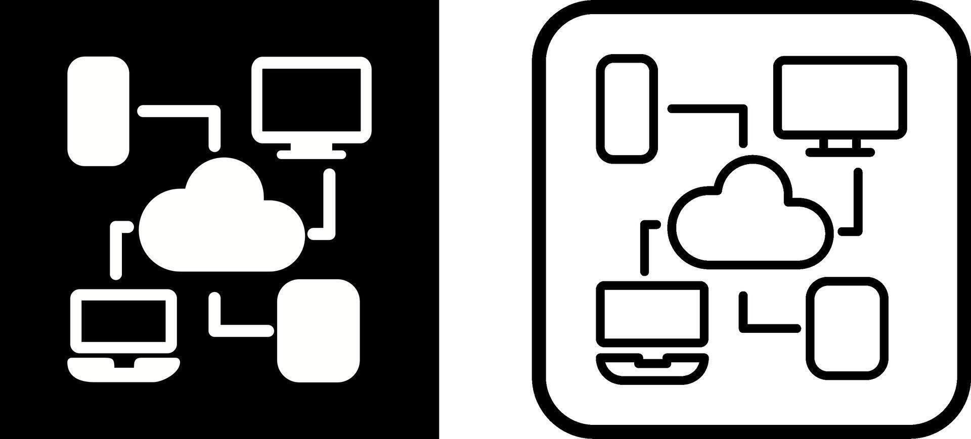 Cloud Computing Vector Icon