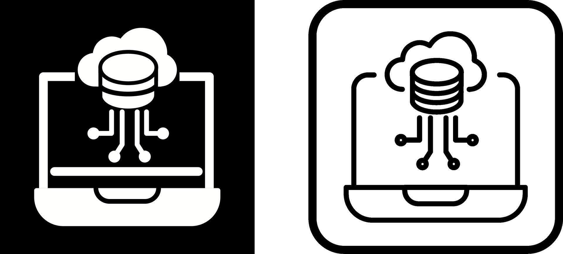 Data Storage Vector Icon