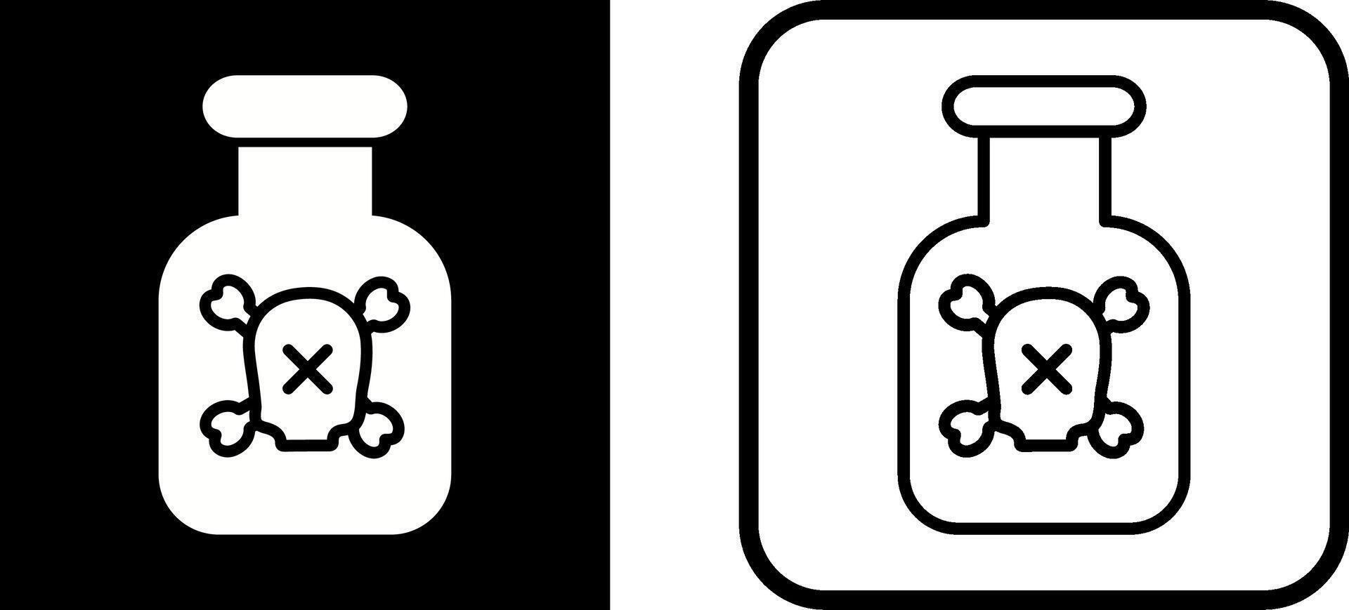 Poison Vector Icon