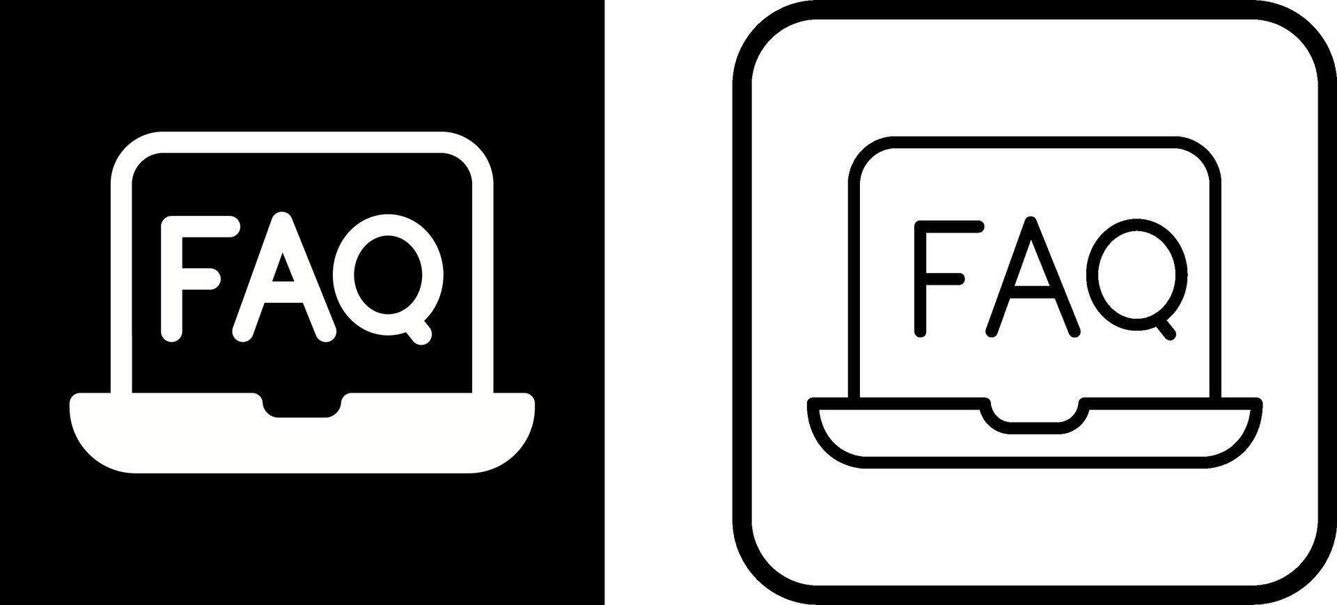 FAQ Vector Icon