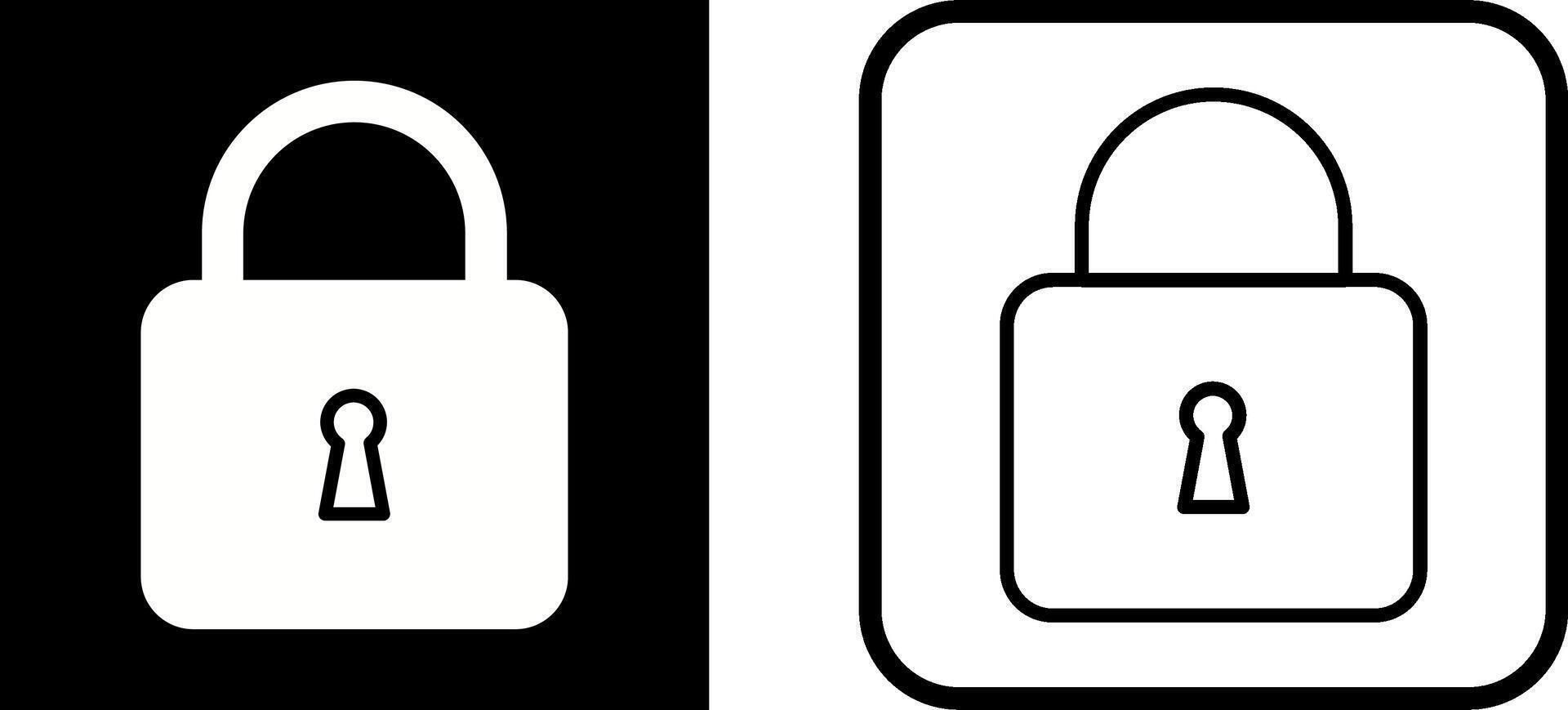 Pad Lock Vector Icon