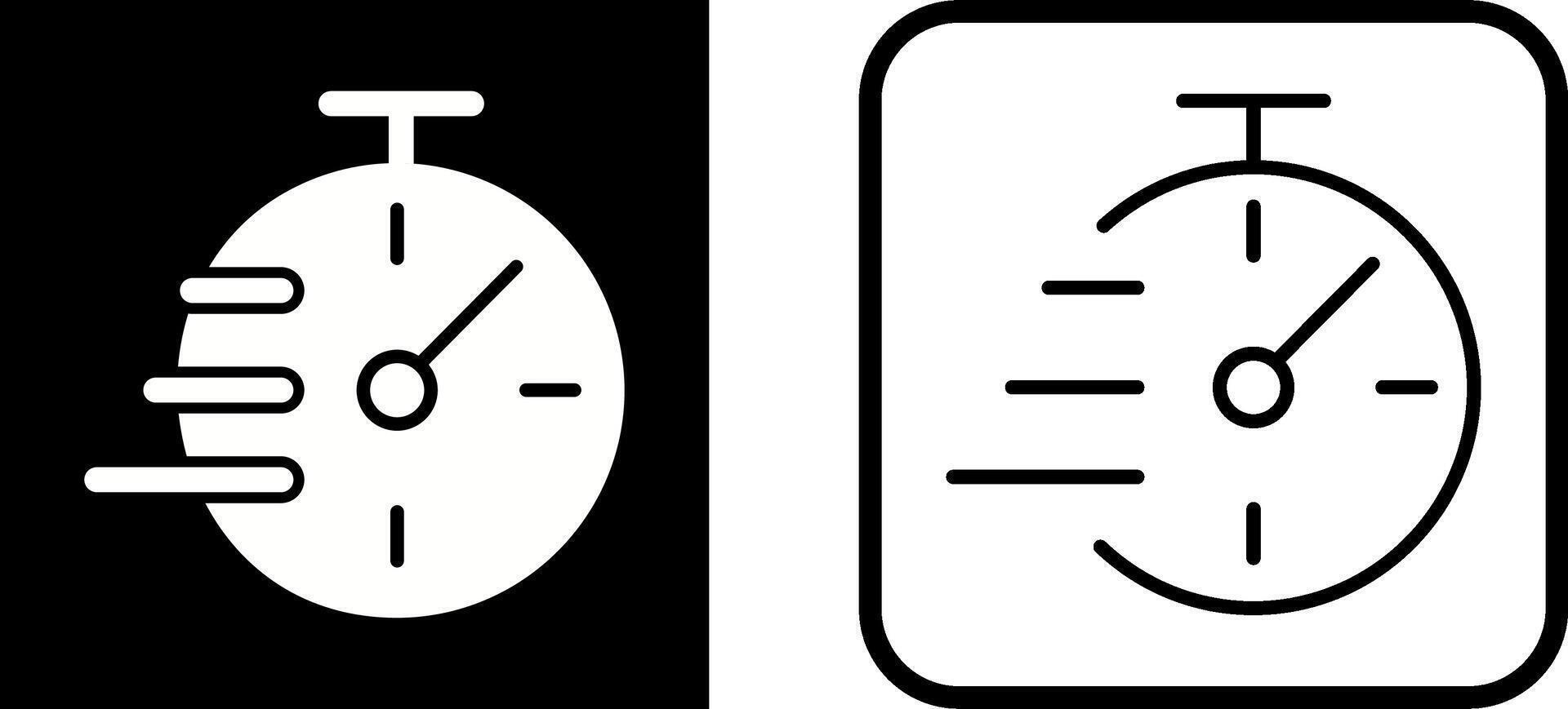 icono de vector de tiempo flexible