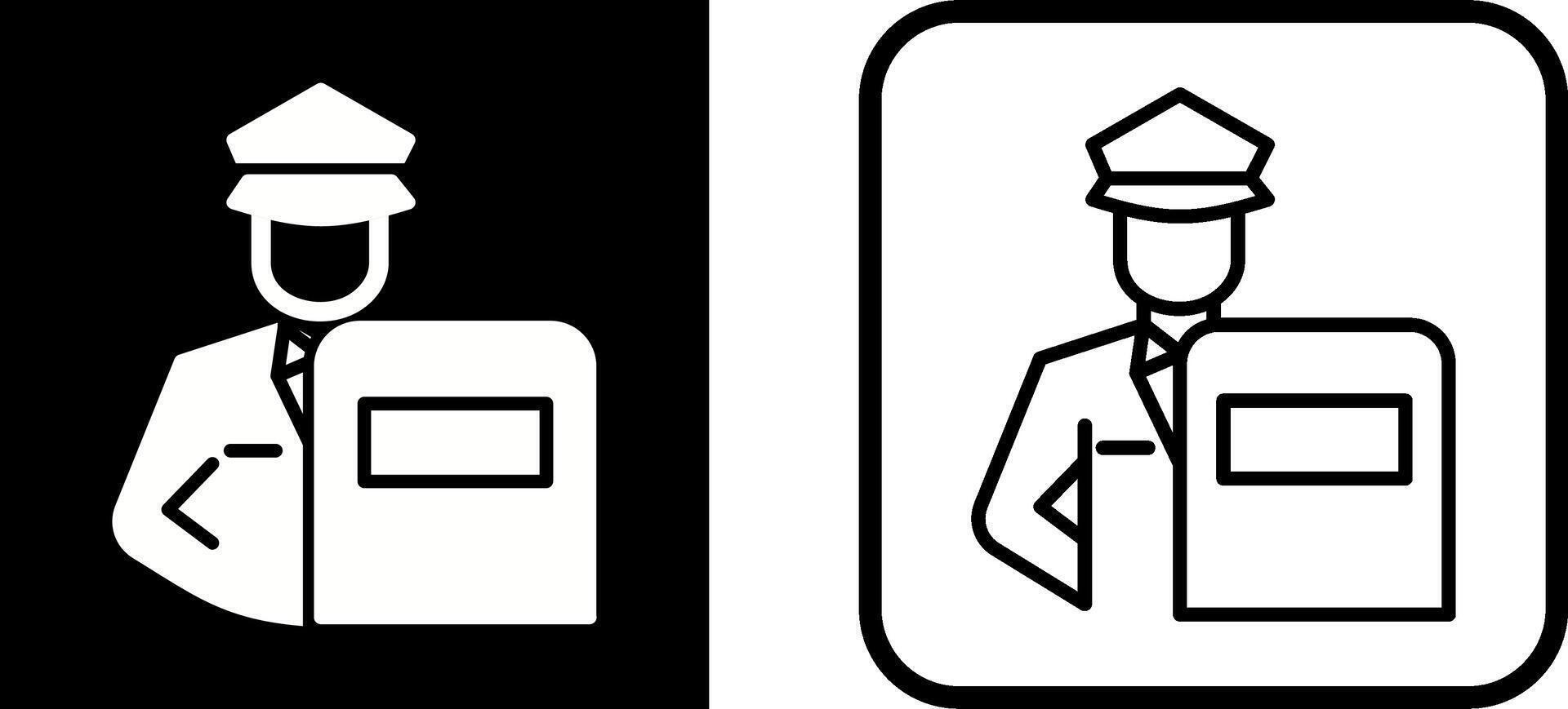 Riot Police Vector Icon