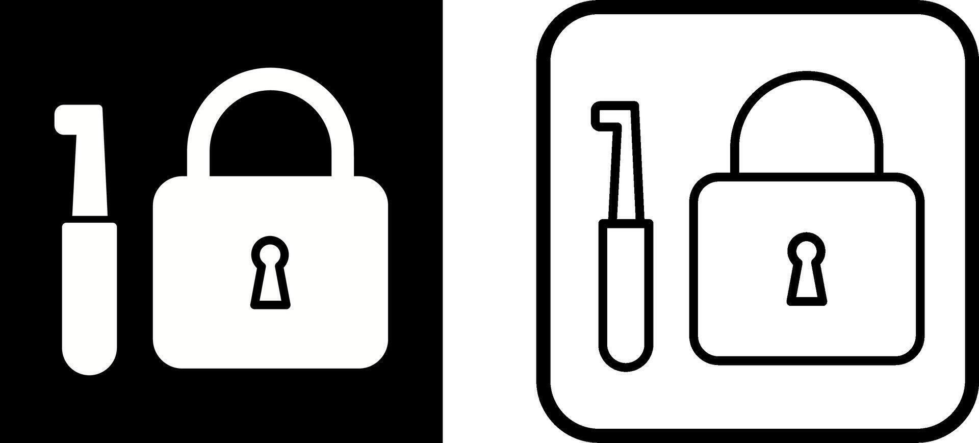 Lockpick Vector Icon