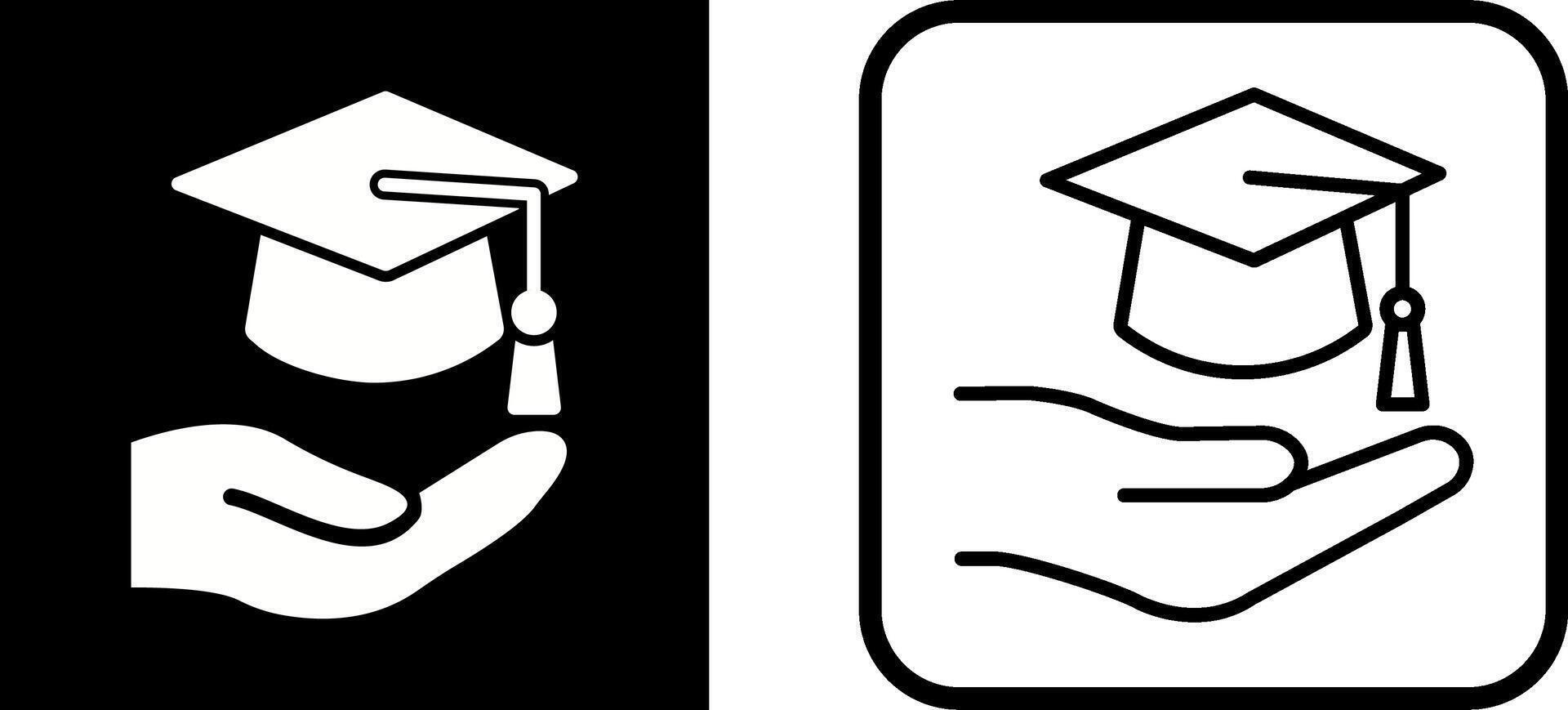 Graduation Hat Vector Icon