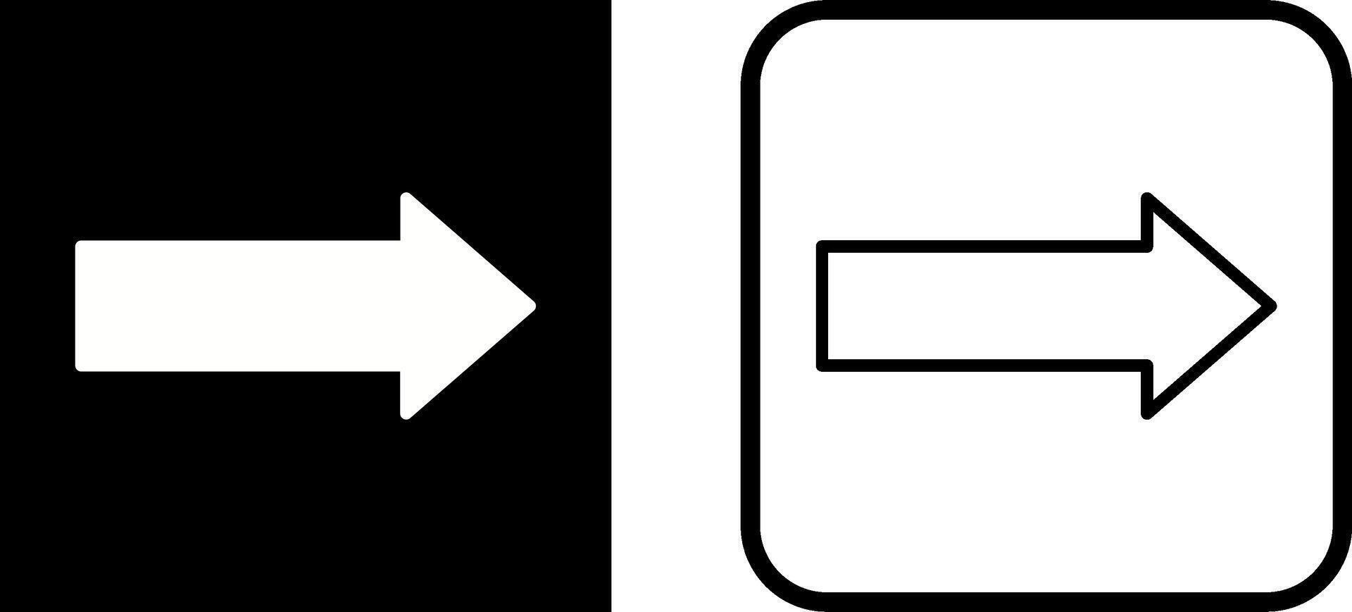 Arrow Right Vector Icon
