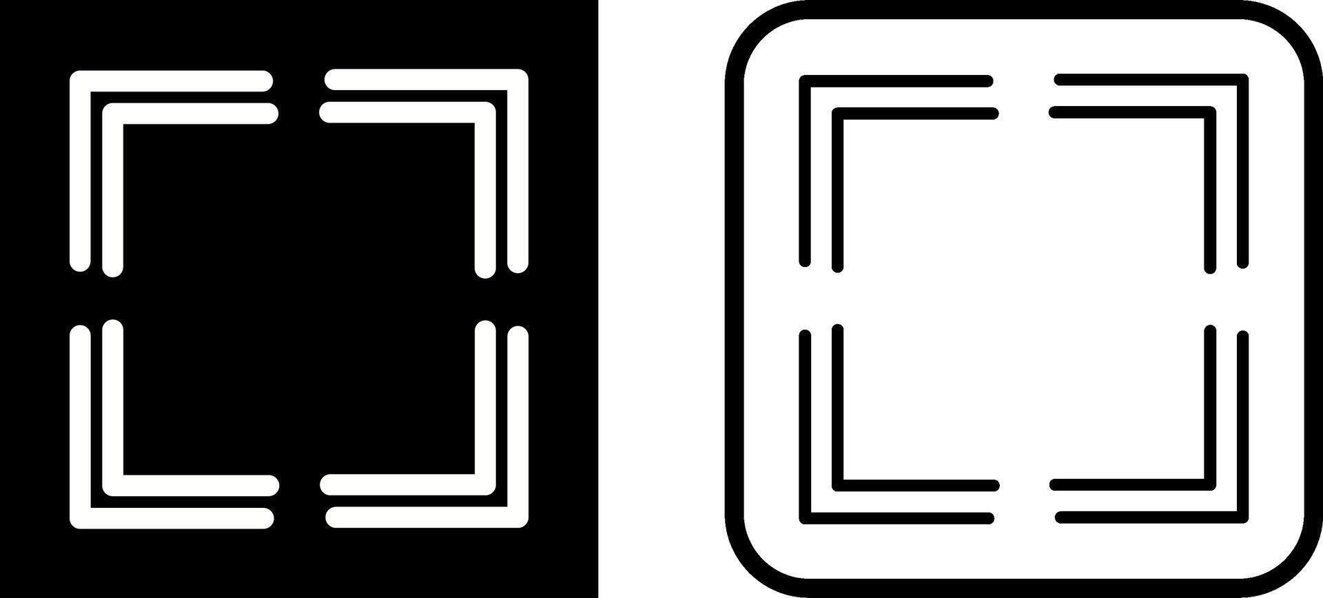 Full Screen Vector Icon
