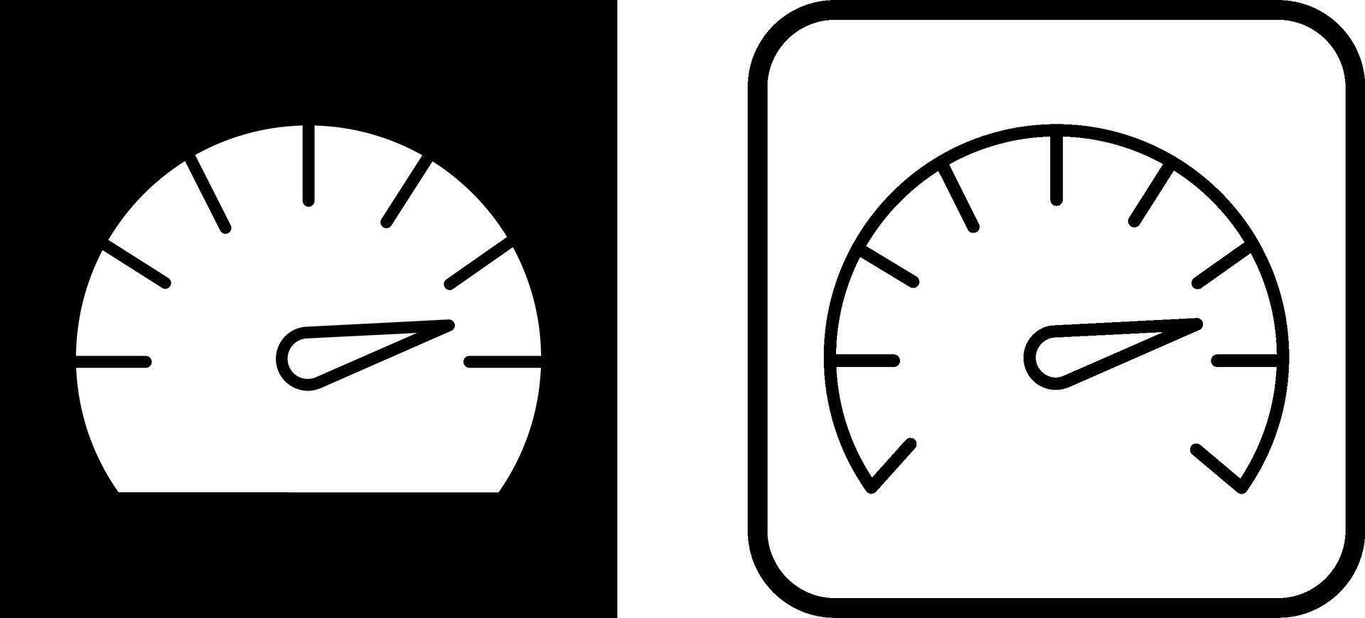 Speedometer Vector Icon