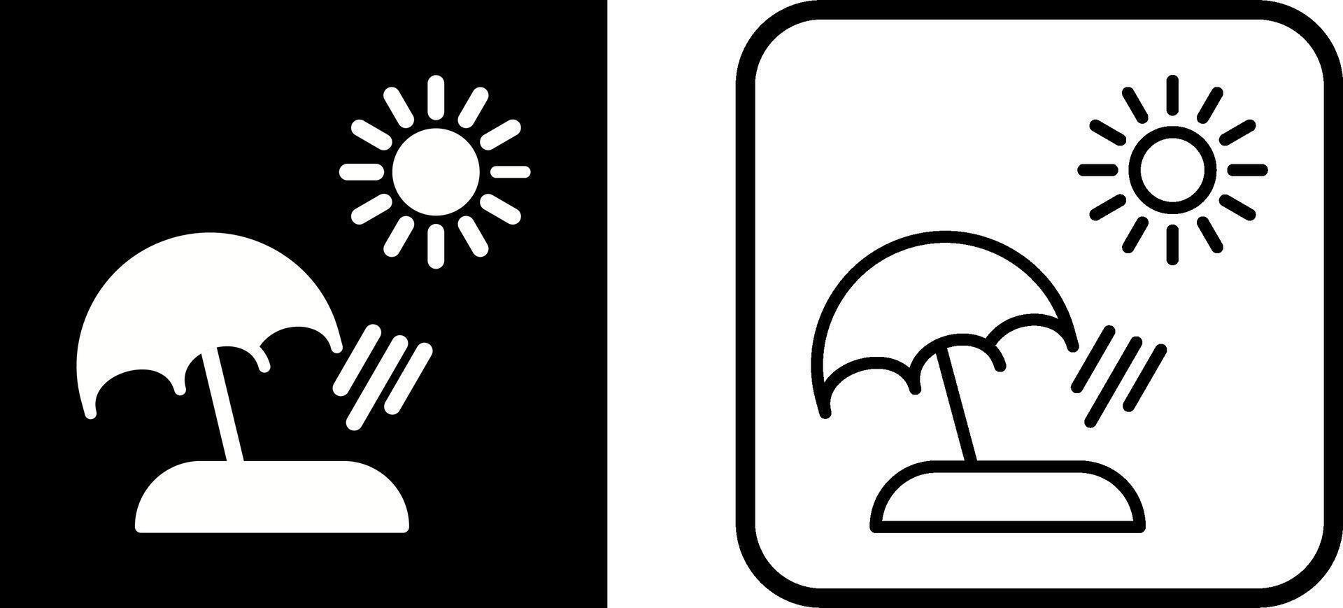 Beach Vector Icon