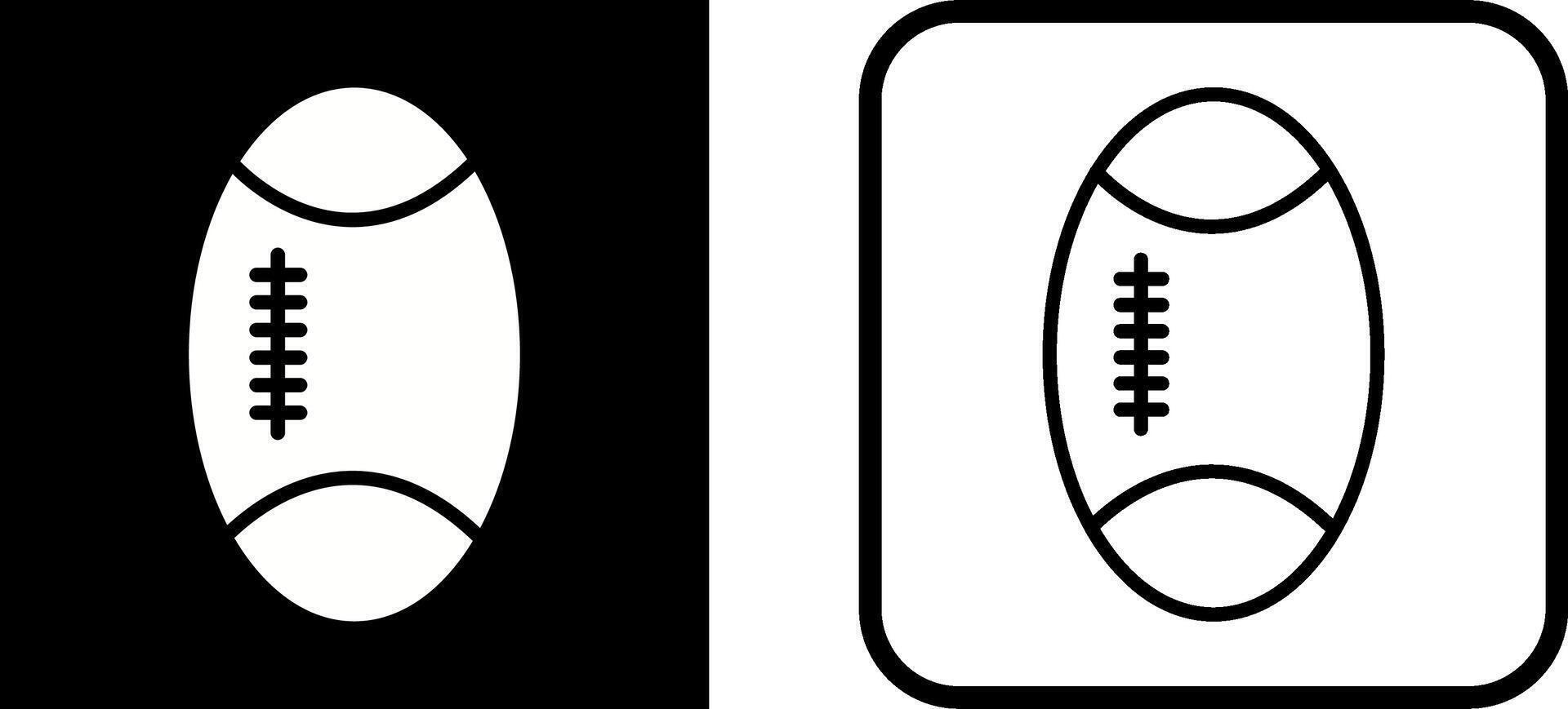 Rugby Vector Icon