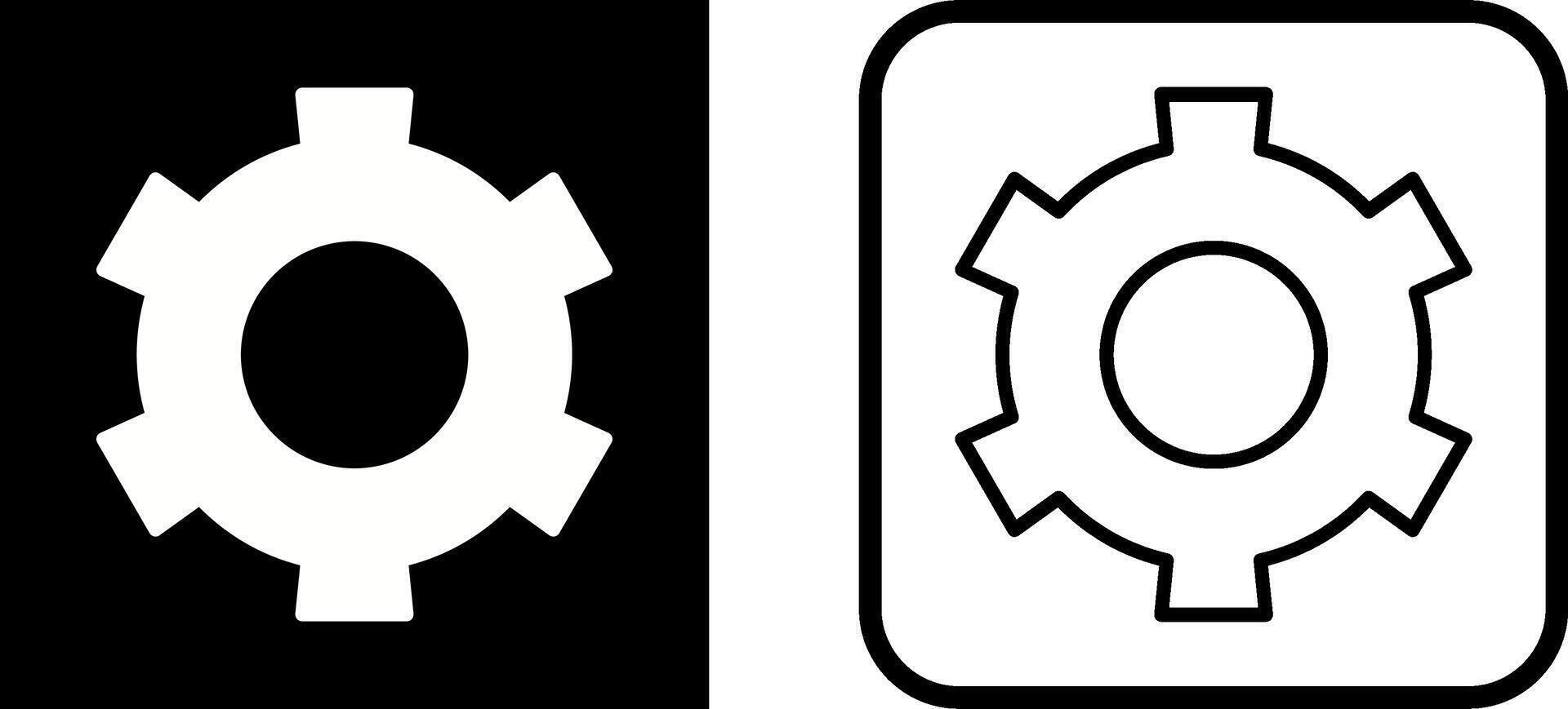 Setting Gear Vector Icon