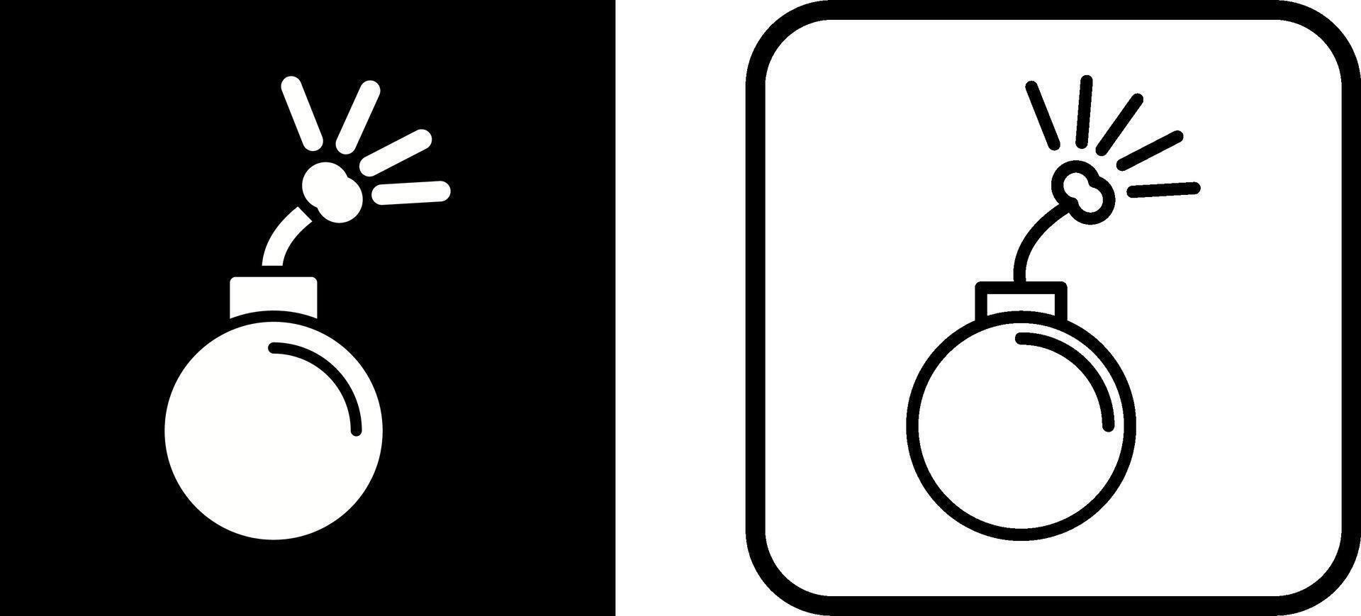 Danger of Explosion Vector Icon