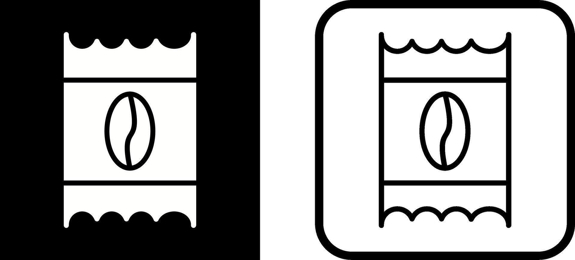 Coffee Packets Vector Icon