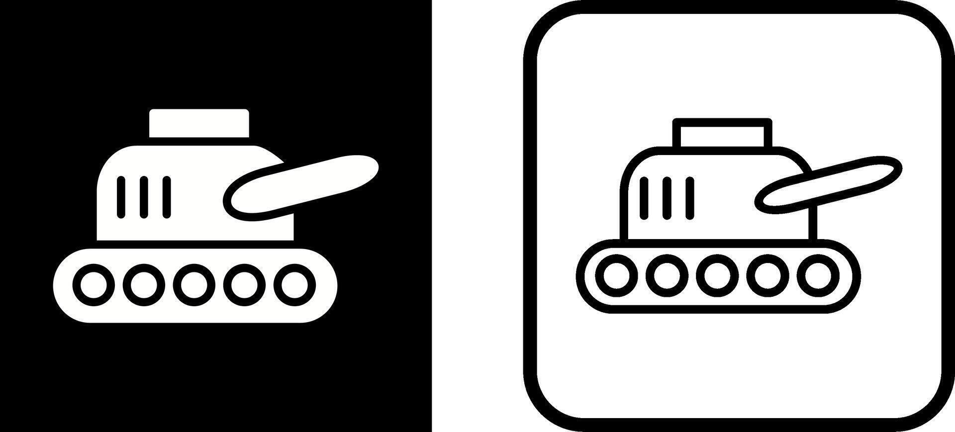 Tank Exhibit Vector Icon