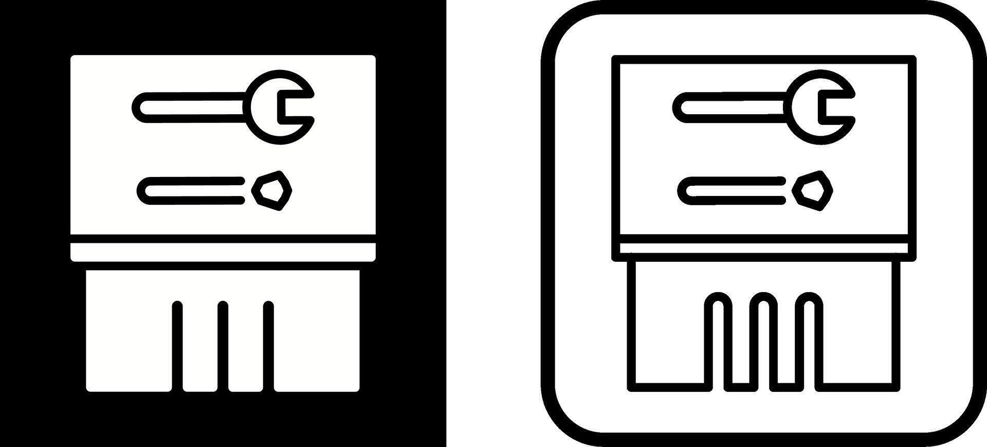 Tools Exhibit Vector Icon