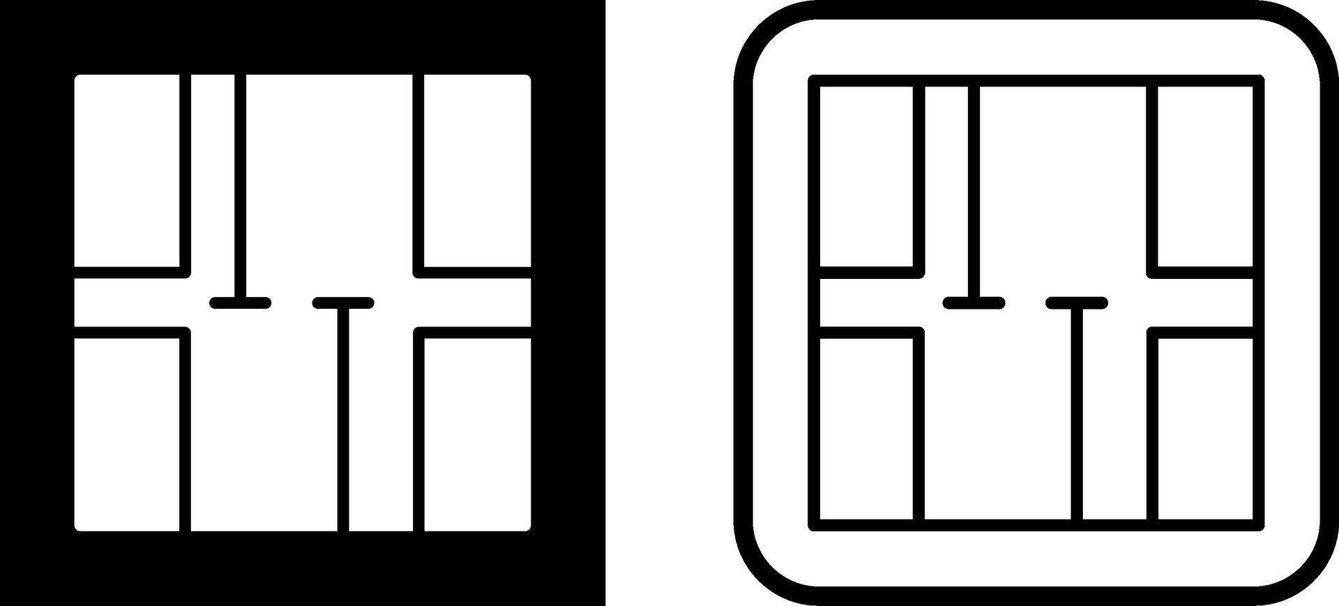 Evacuation Plan Vector Icon