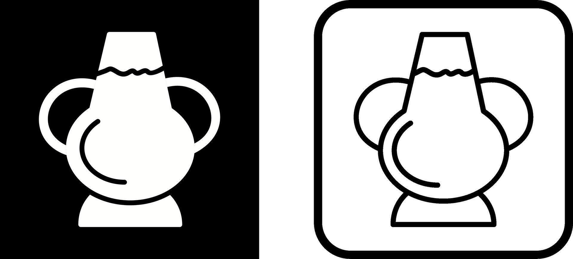 Antique Jar Vector Icon