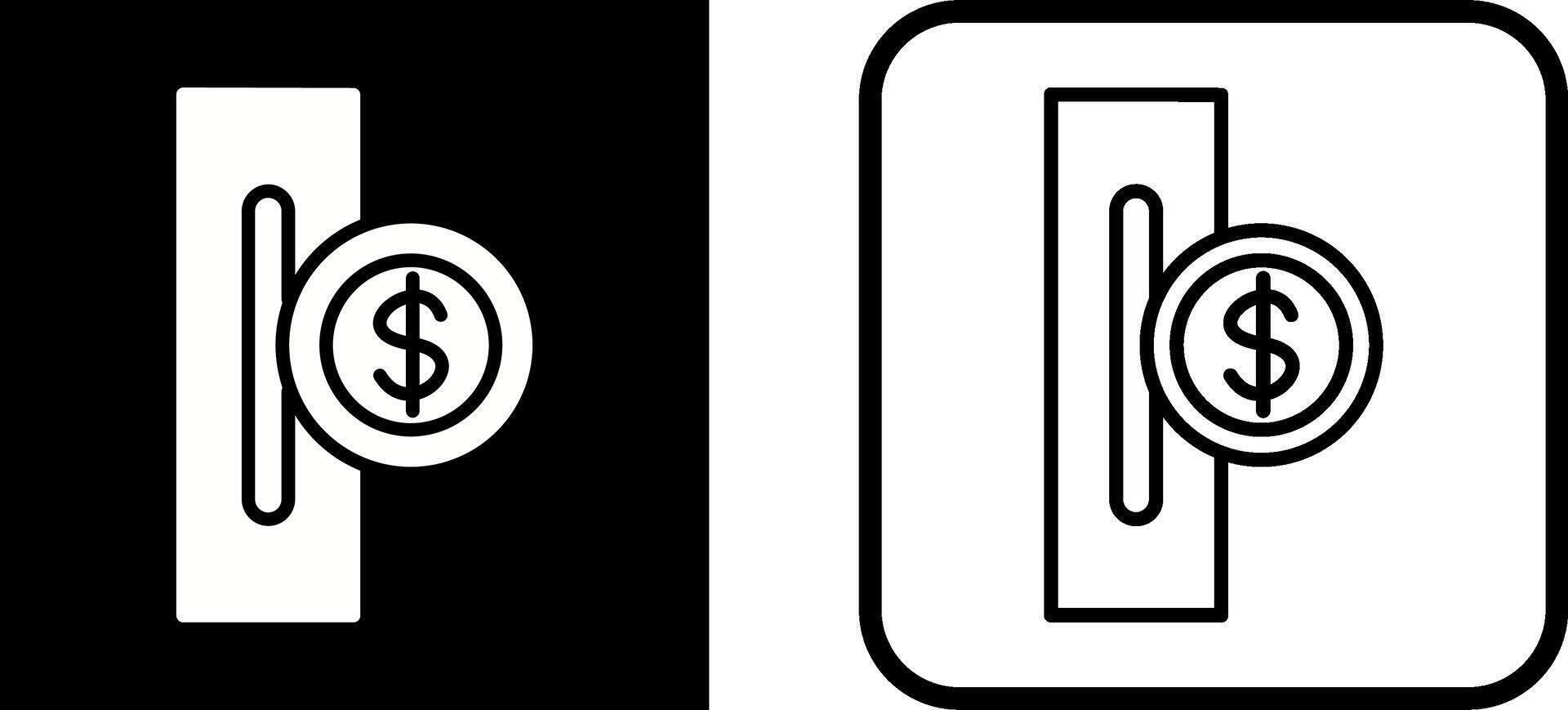 Slot for Coins Vector Icon