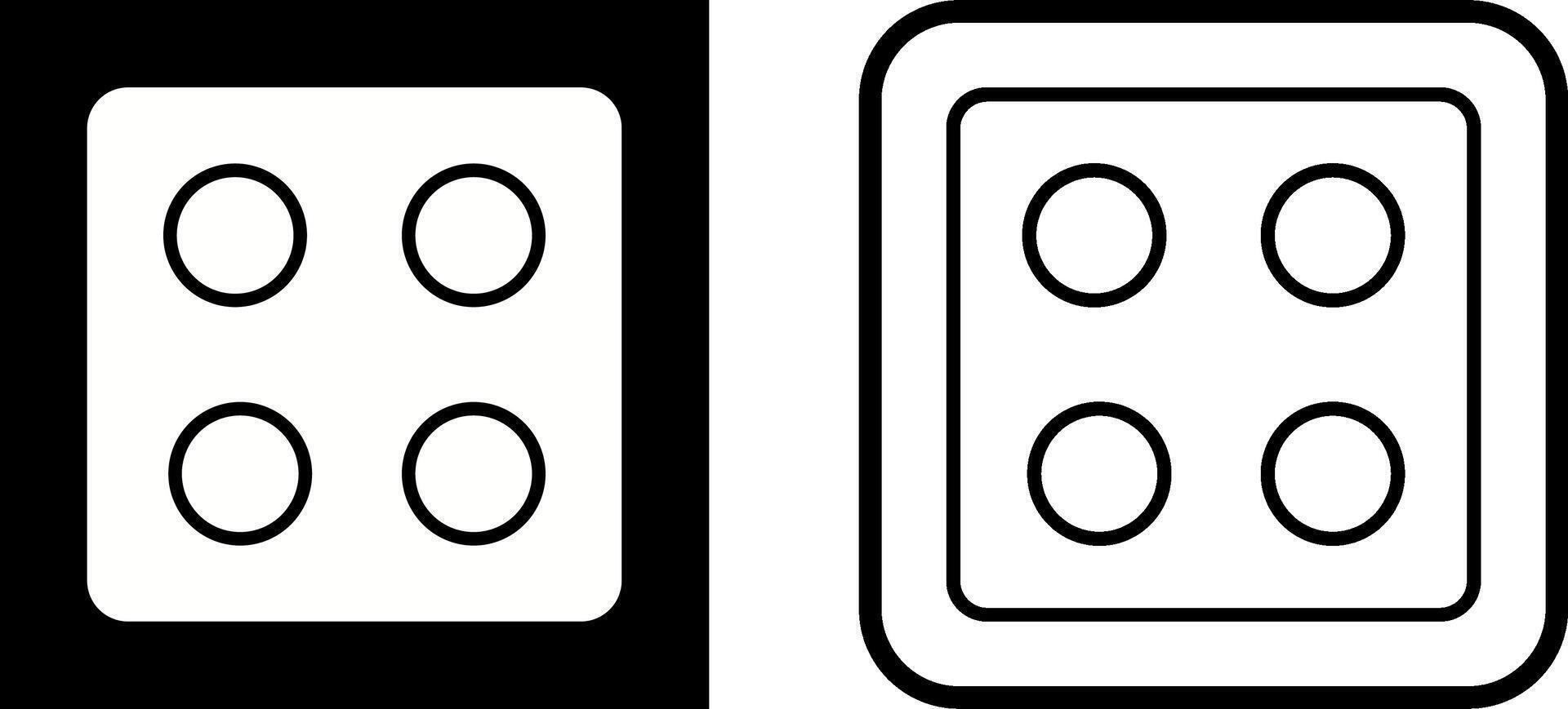 Dice Vector Icon