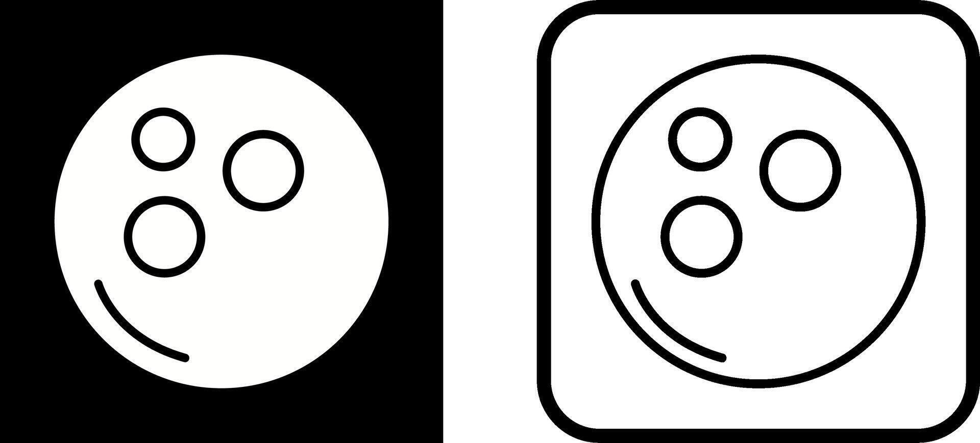 Bowling Ball Vector Icon
