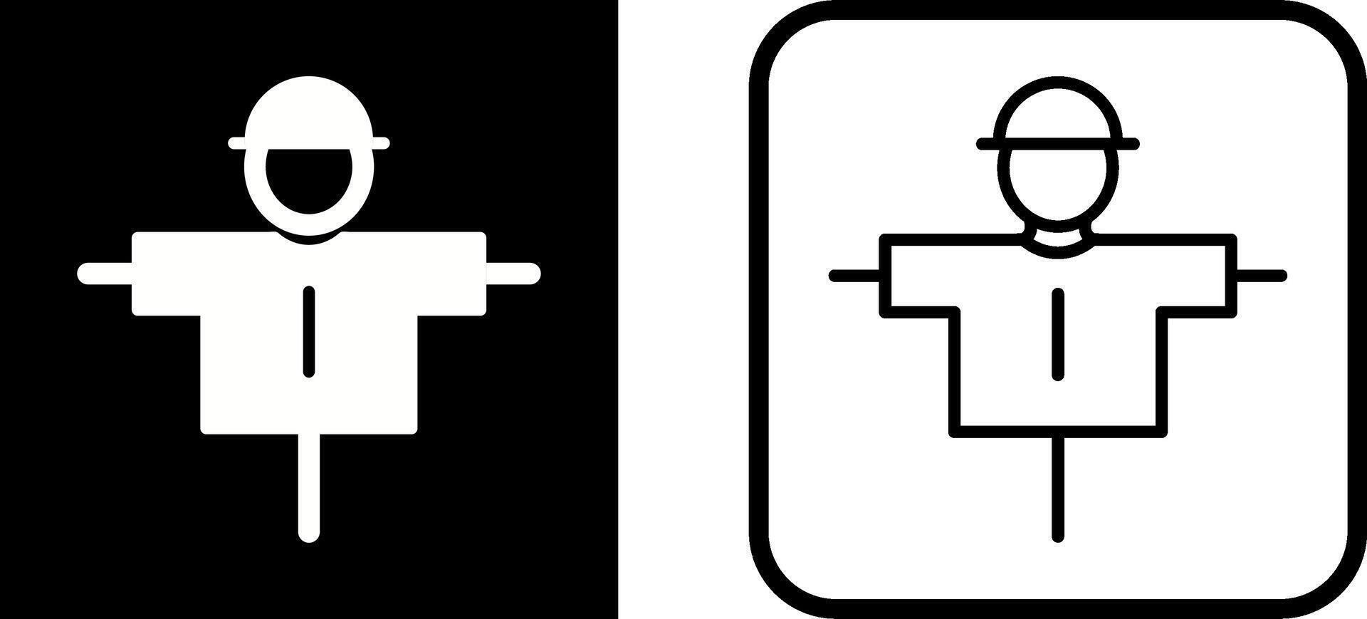 Scare Crow Vector Icon
