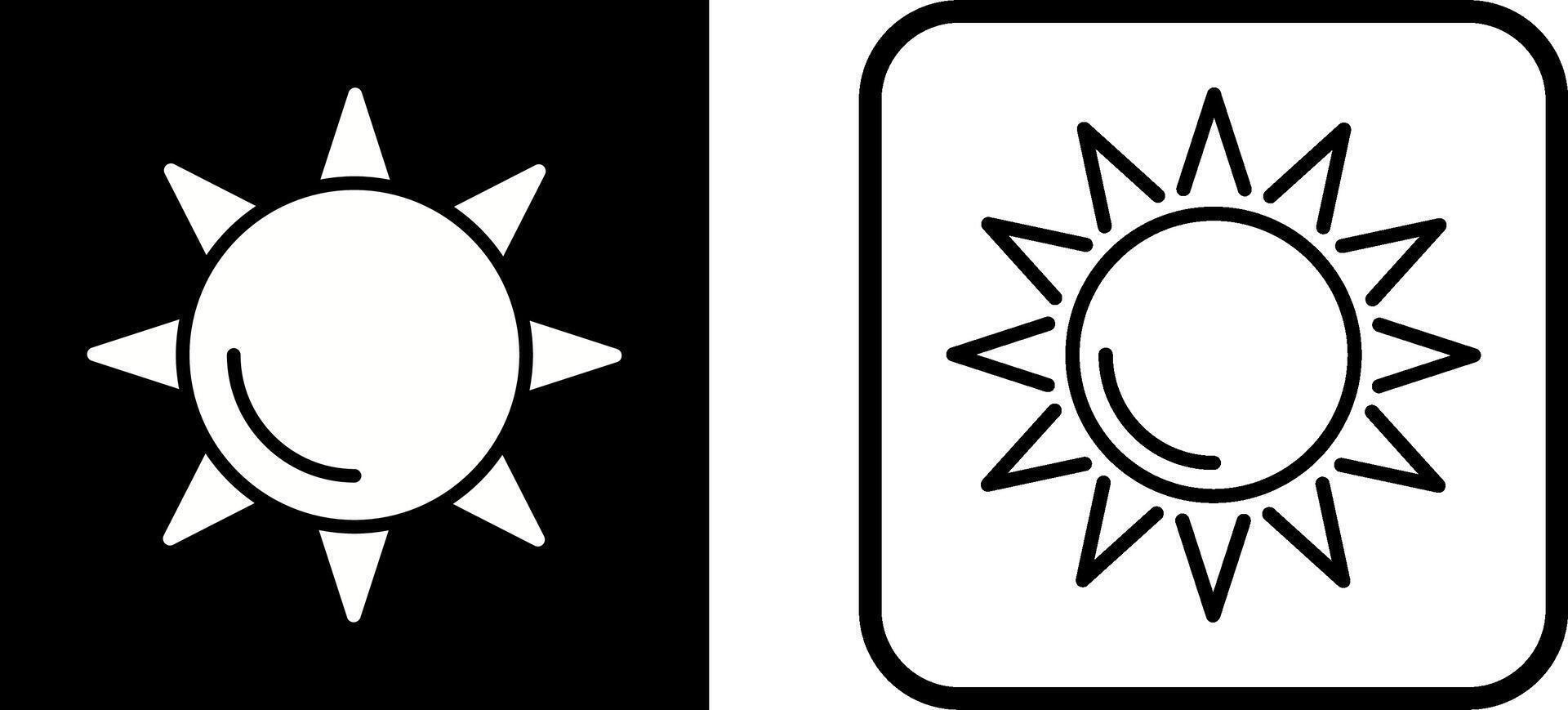 Sun I Vector Icon