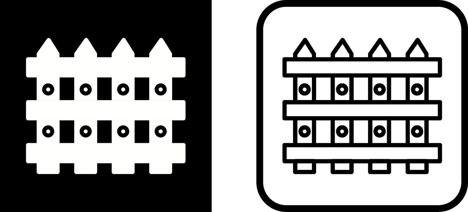 Fence Vector Icon