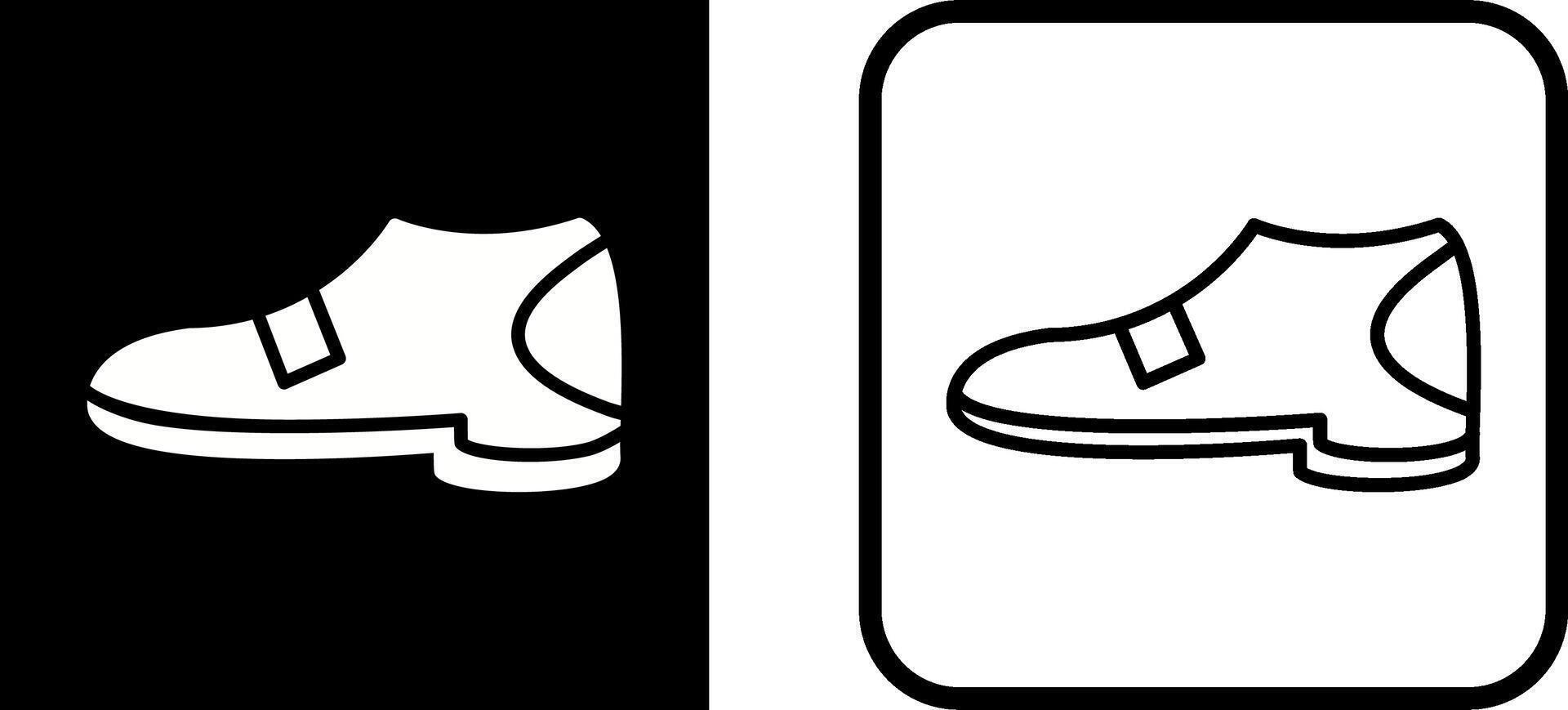 Mens Loafers Vector Icon