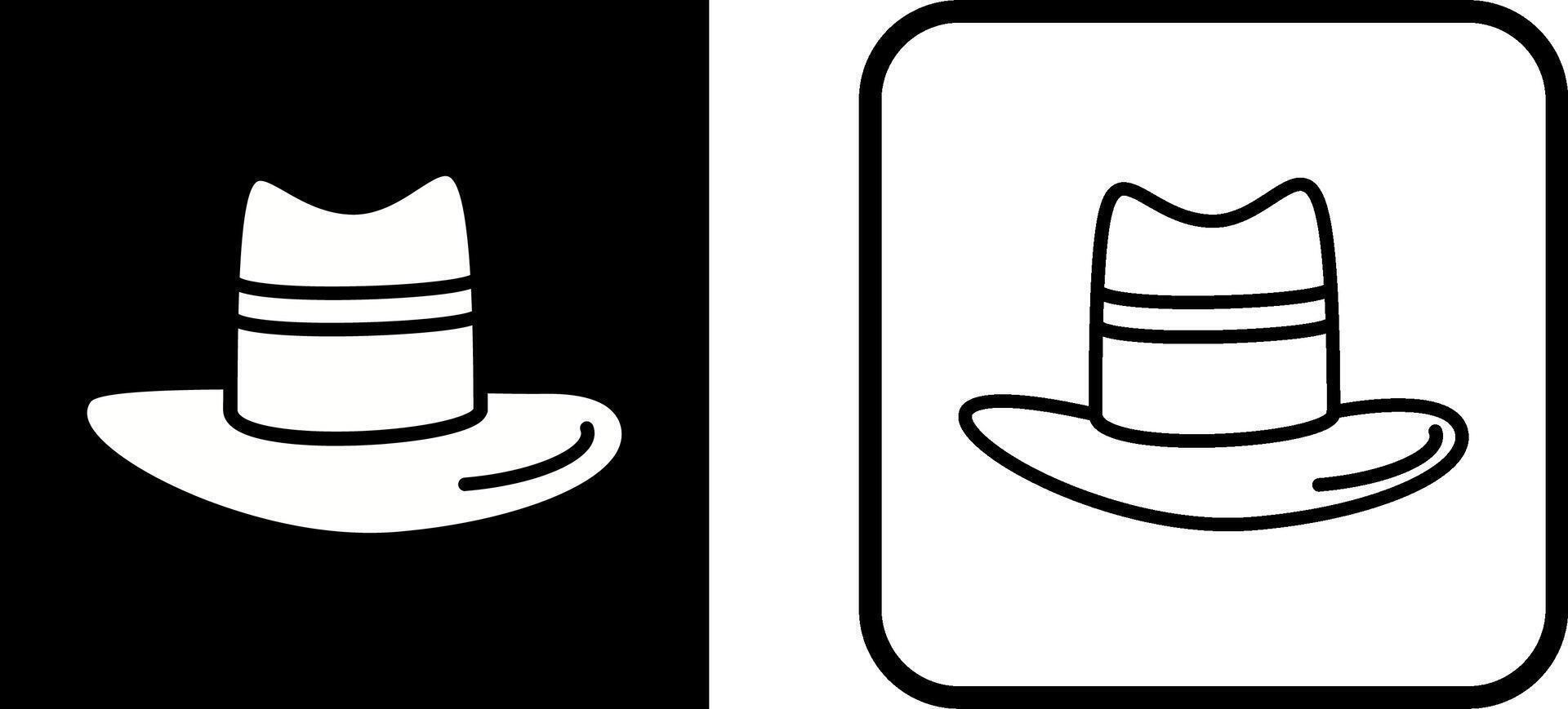 Mens Hat Vector Icon