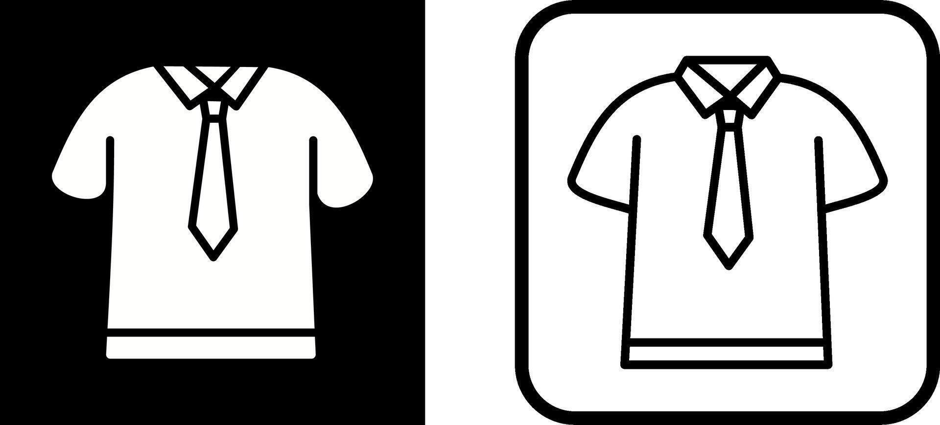 Shirt and Tie Vector Icon